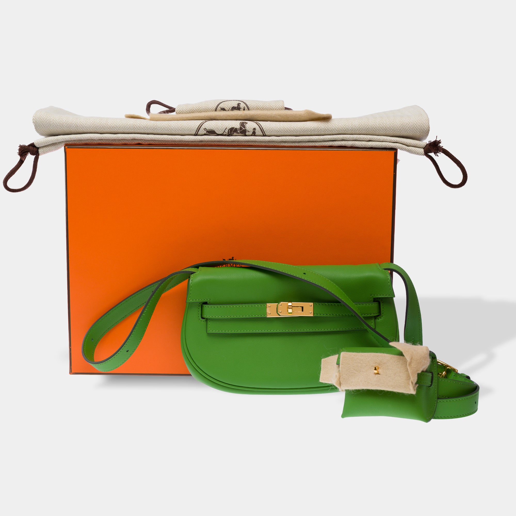 Sac HERMES en Cuir Vert - 103623