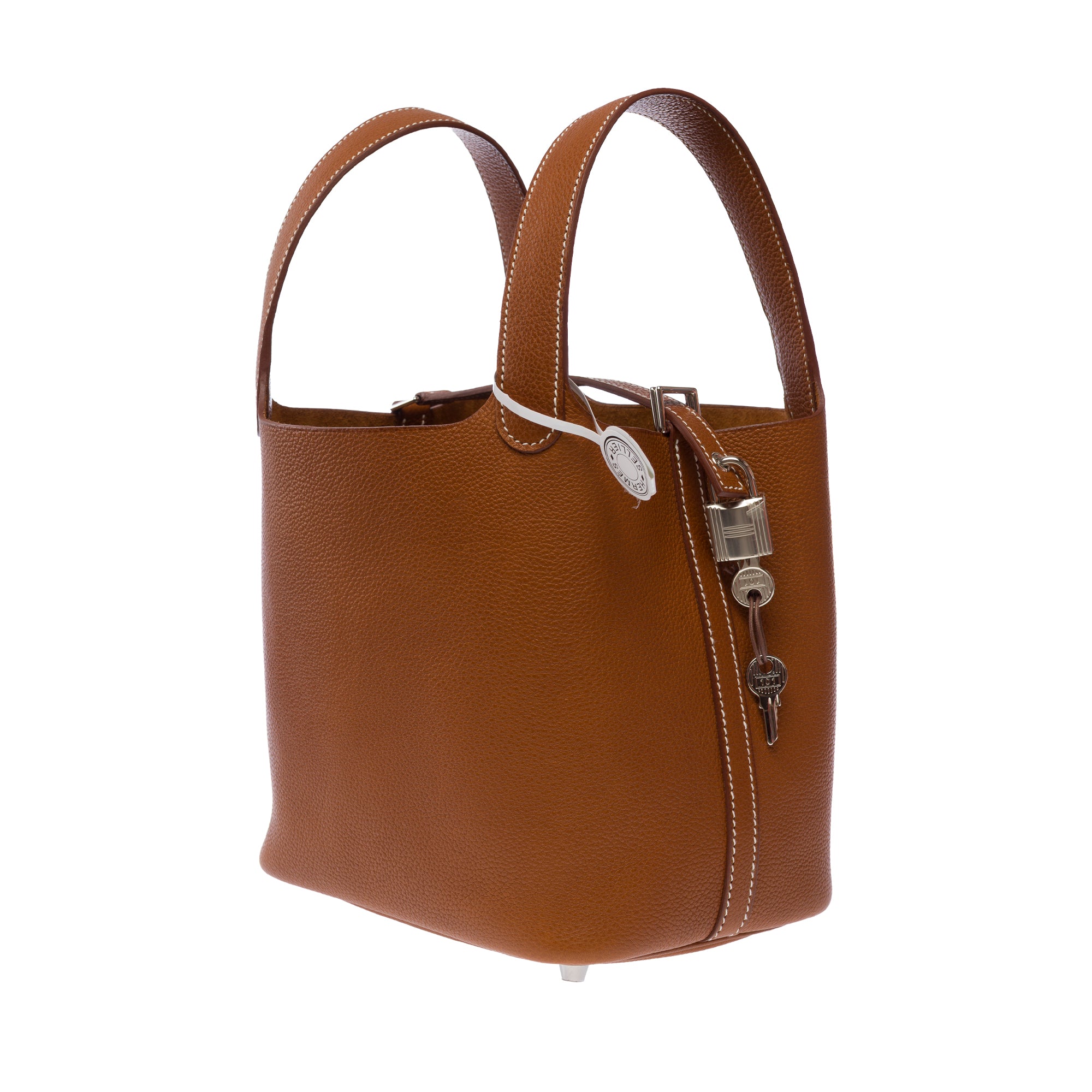 Sac HERMES Picotin en Cuir Marron - 103619