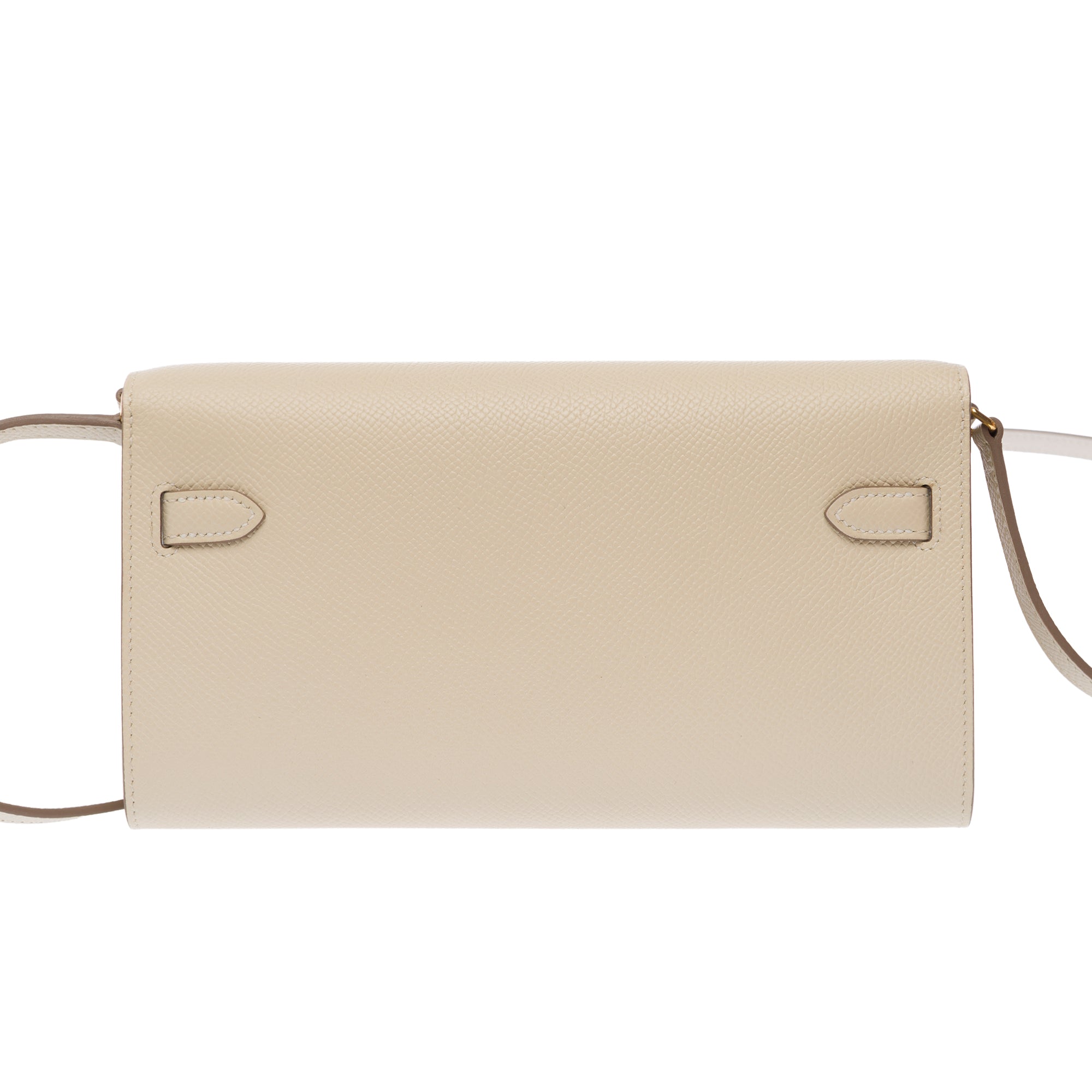 Sac HERMES Kelly to go en Cuir Blanc - 103617