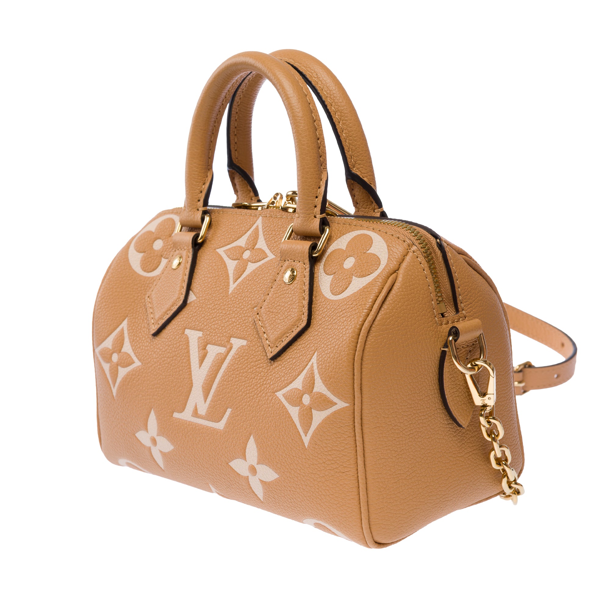 Sac LOUIS VUITTON Speedy en Cuir Beige - 103613