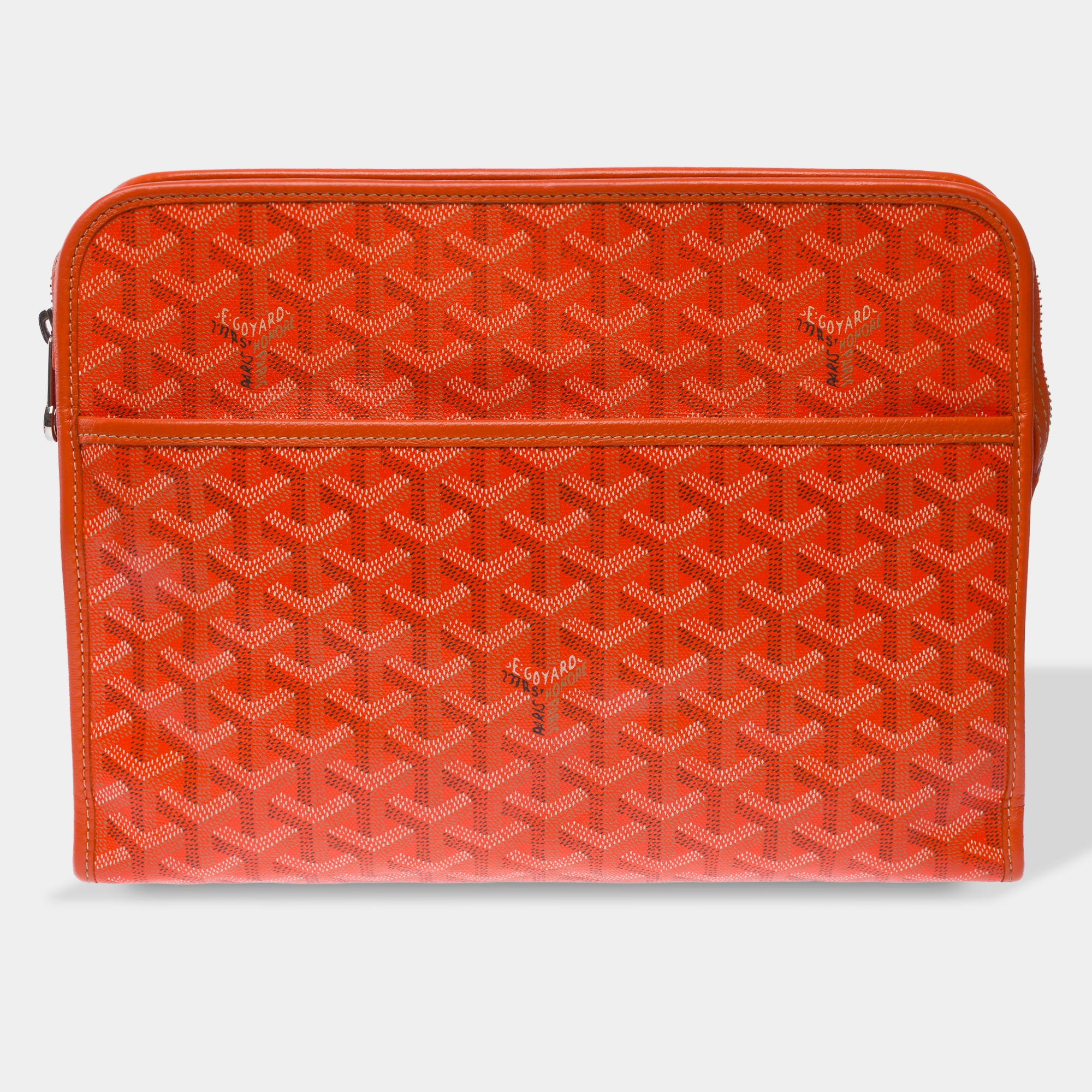 Sac GOYARD en Toile Orange - 103531