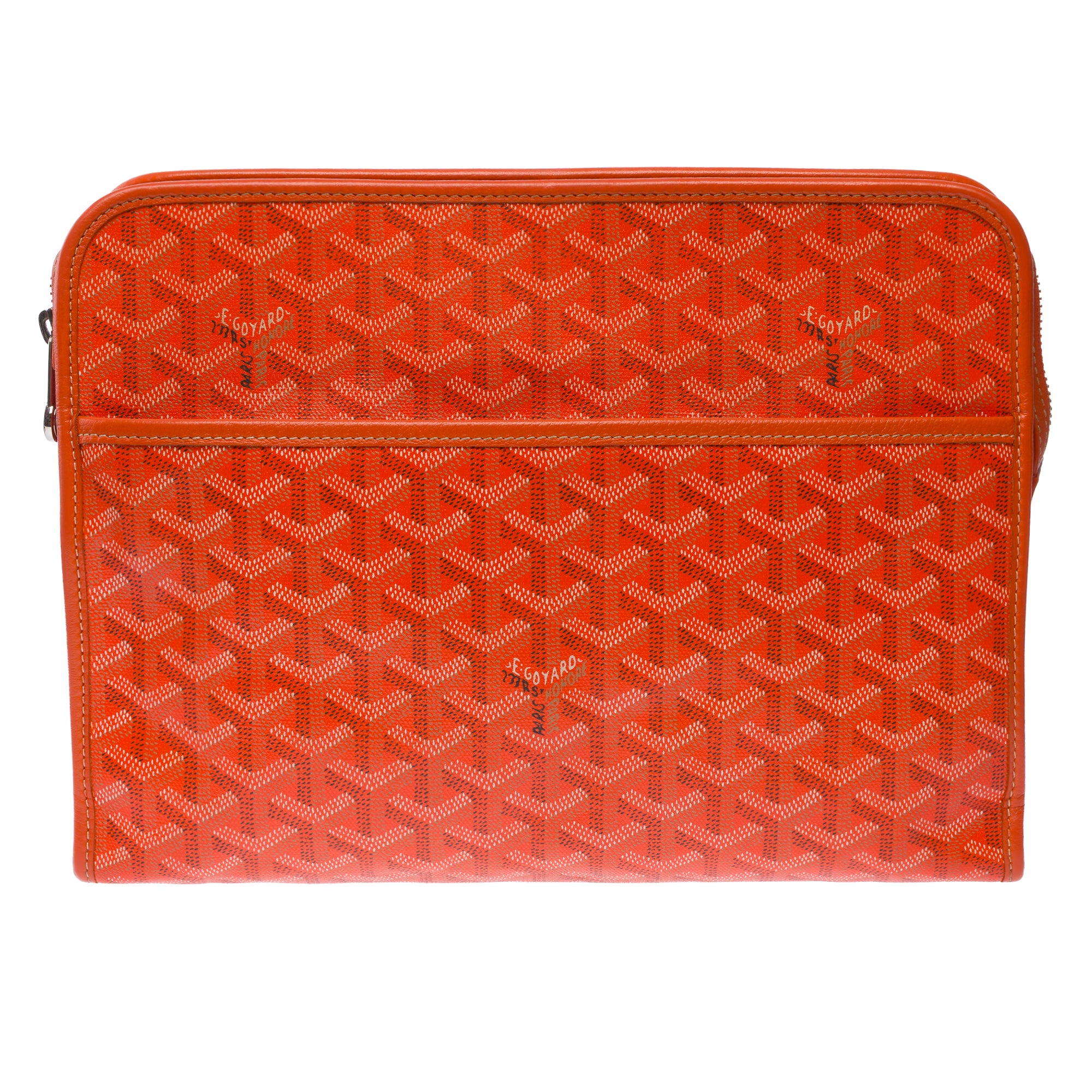 Sac GOYARD en Toile Orange - 103531