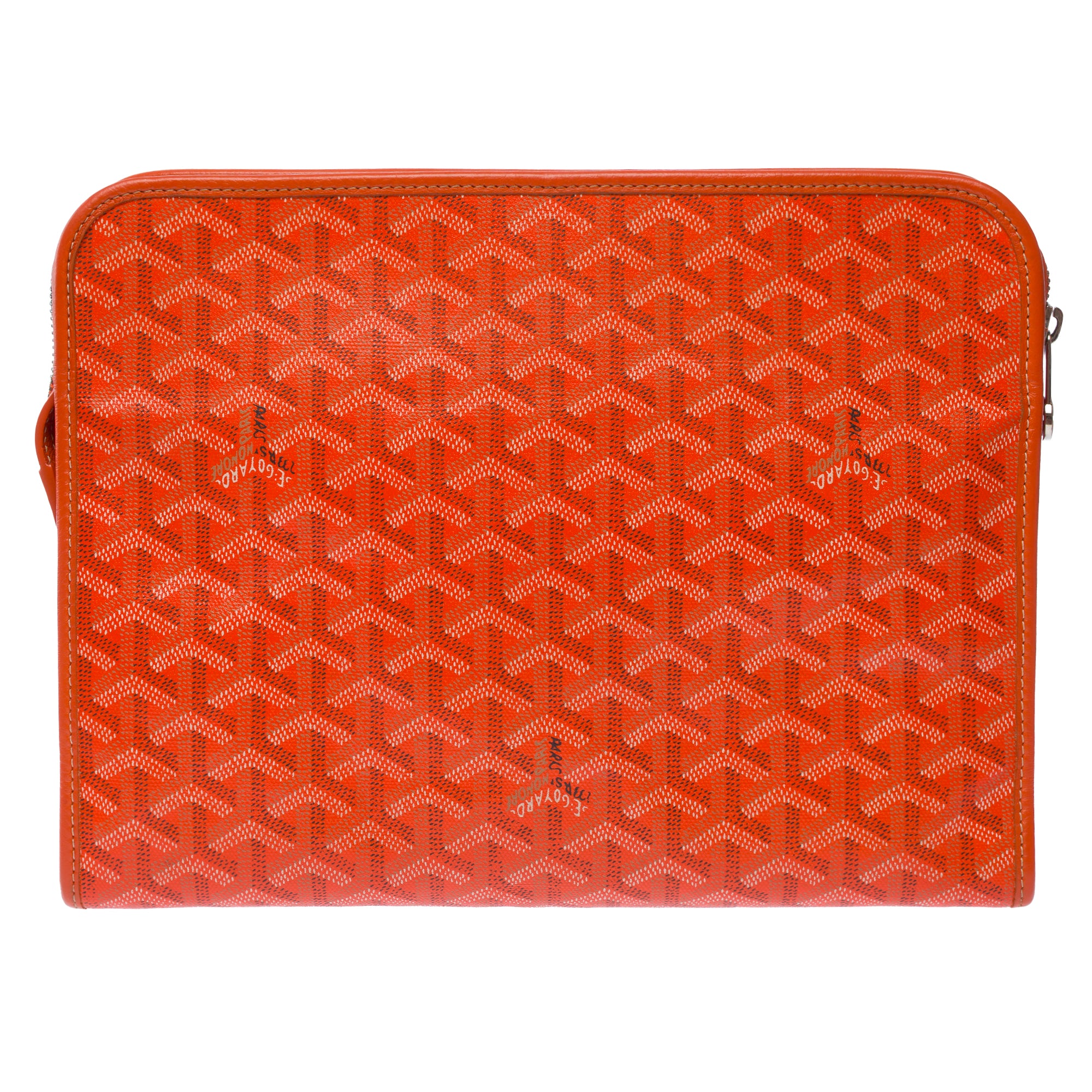 Sac GOYARD en Toile Orange - 103531