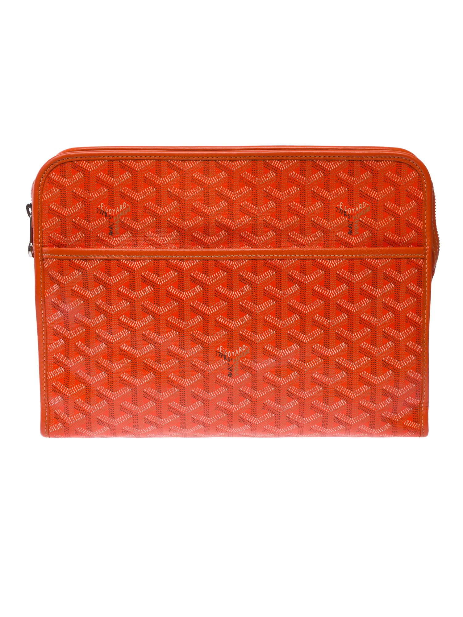 Sac GOYARD en Toile Orange - 103531