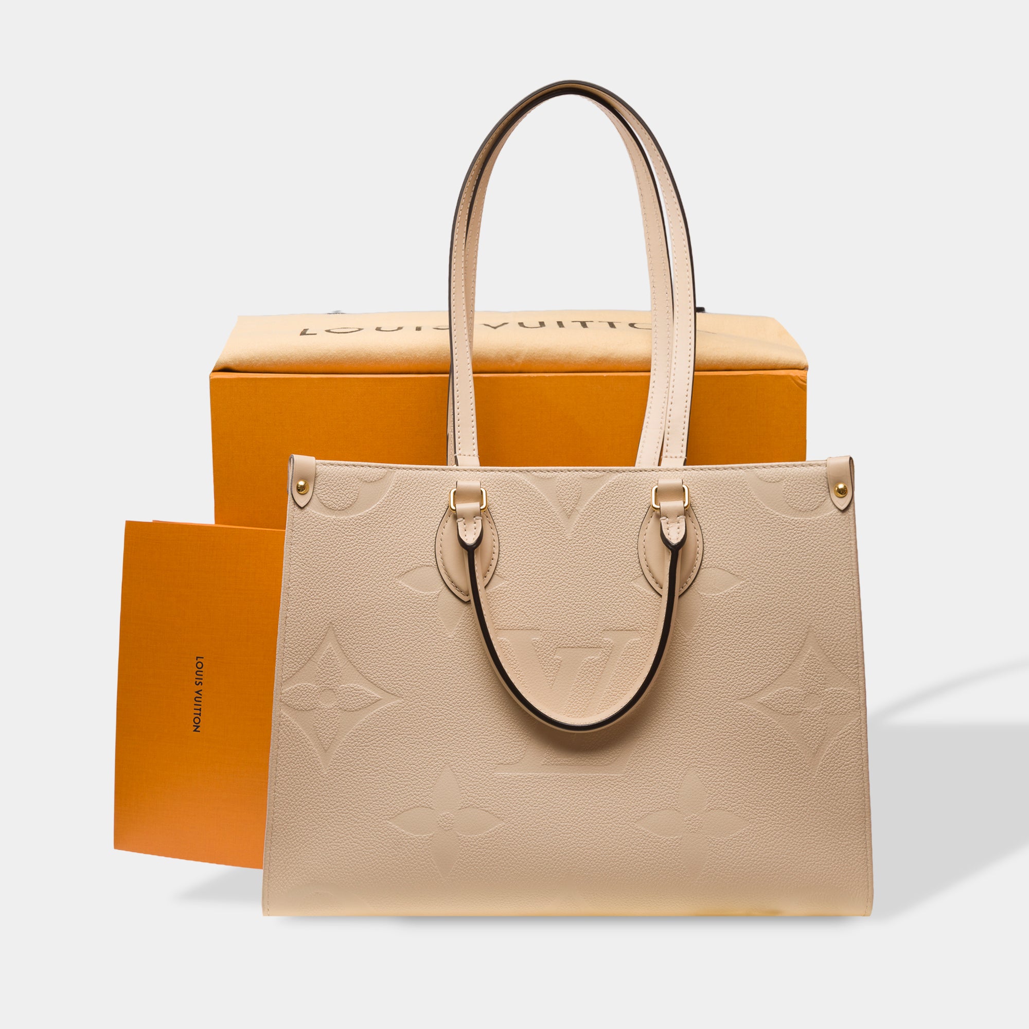 Sac LOUIS VUITTON Onthego en Toile Beige - 103612