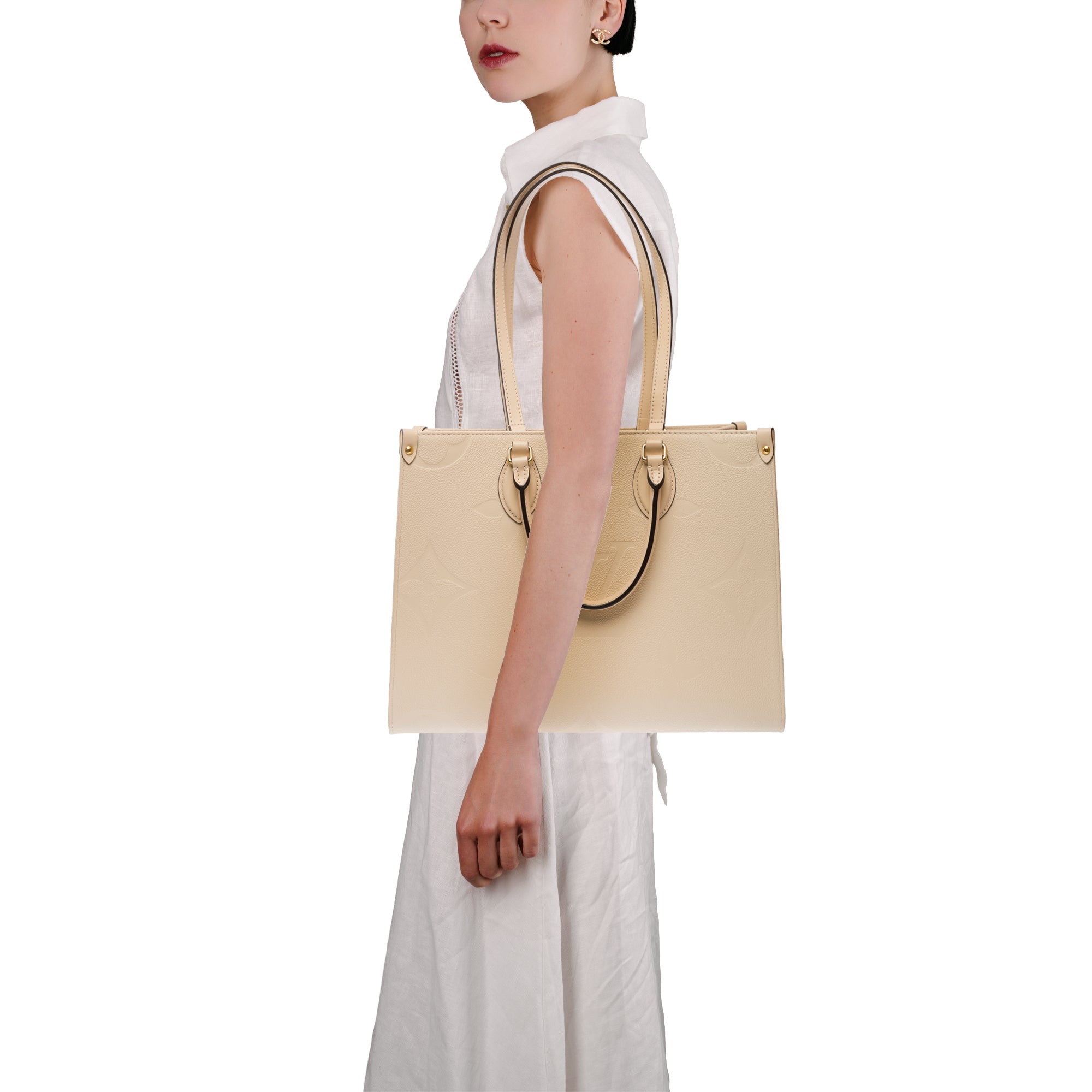 Sac LOUIS VUITTON Onthego en Toile Beige - 103612