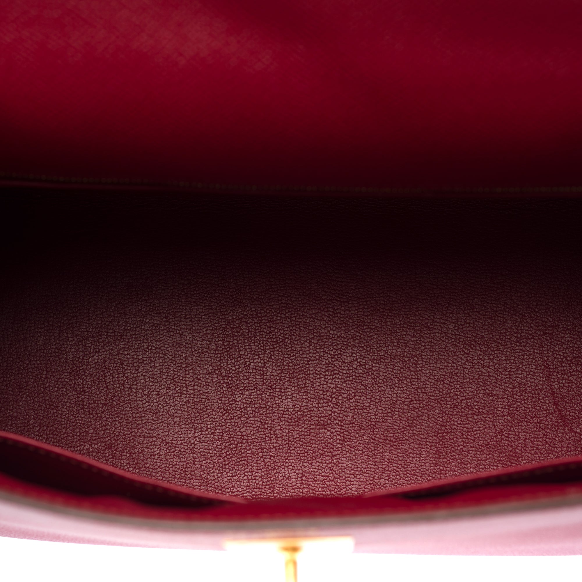 Sac HERMES Kelly 28 en Cuir Rouge - 103584