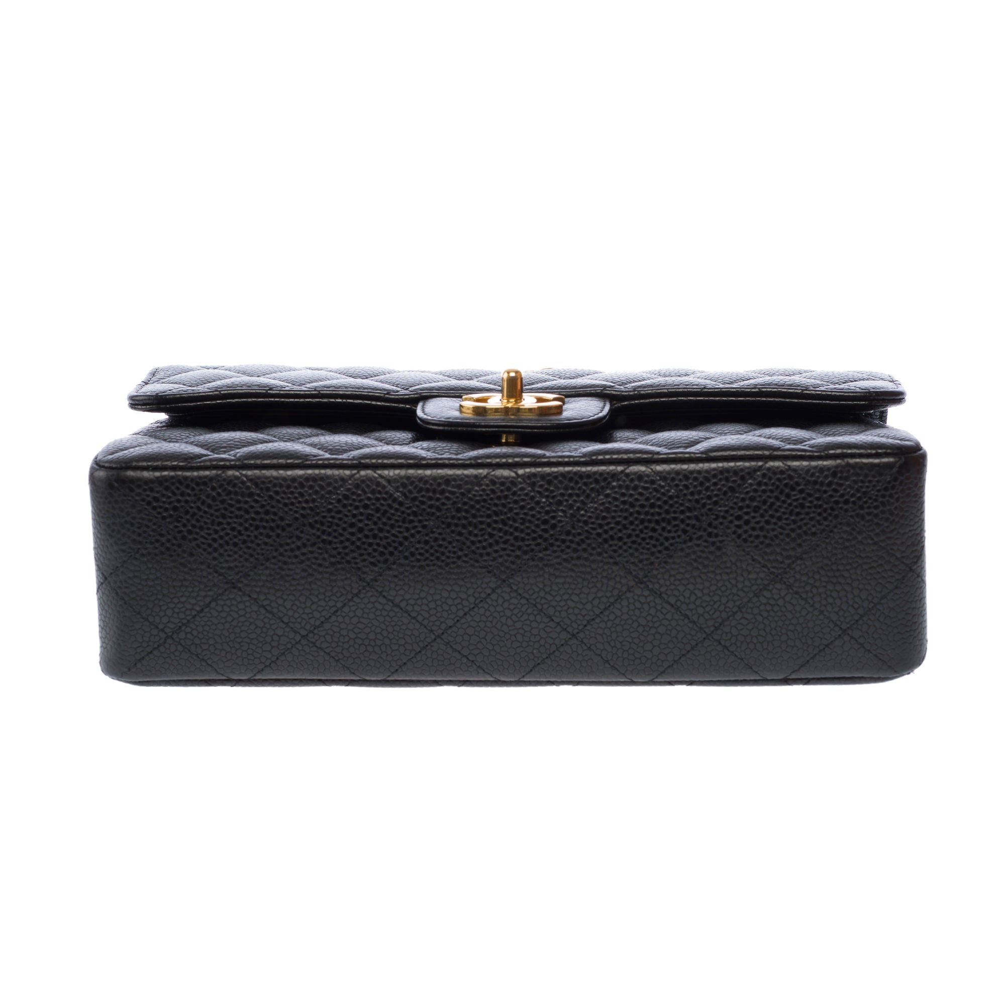 Sac CHANEL Timeless/Classique en Cuir Noir - 103633