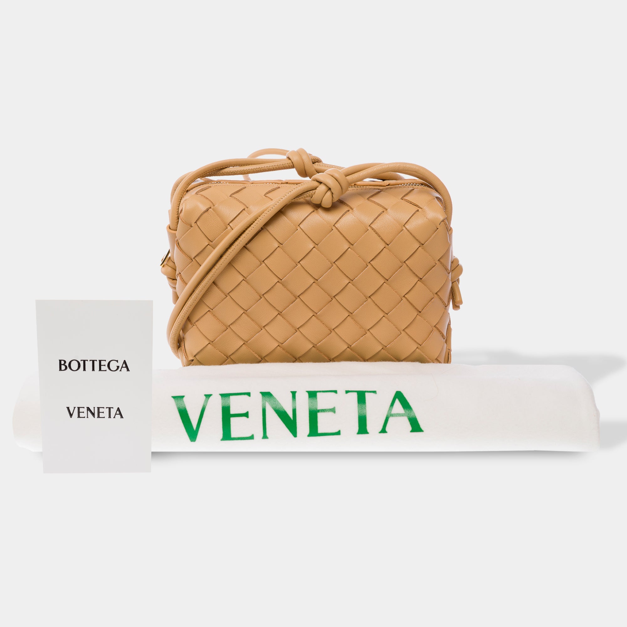 Sac BOTTEGA VENETA Loop en Cuir Beige - 103640
