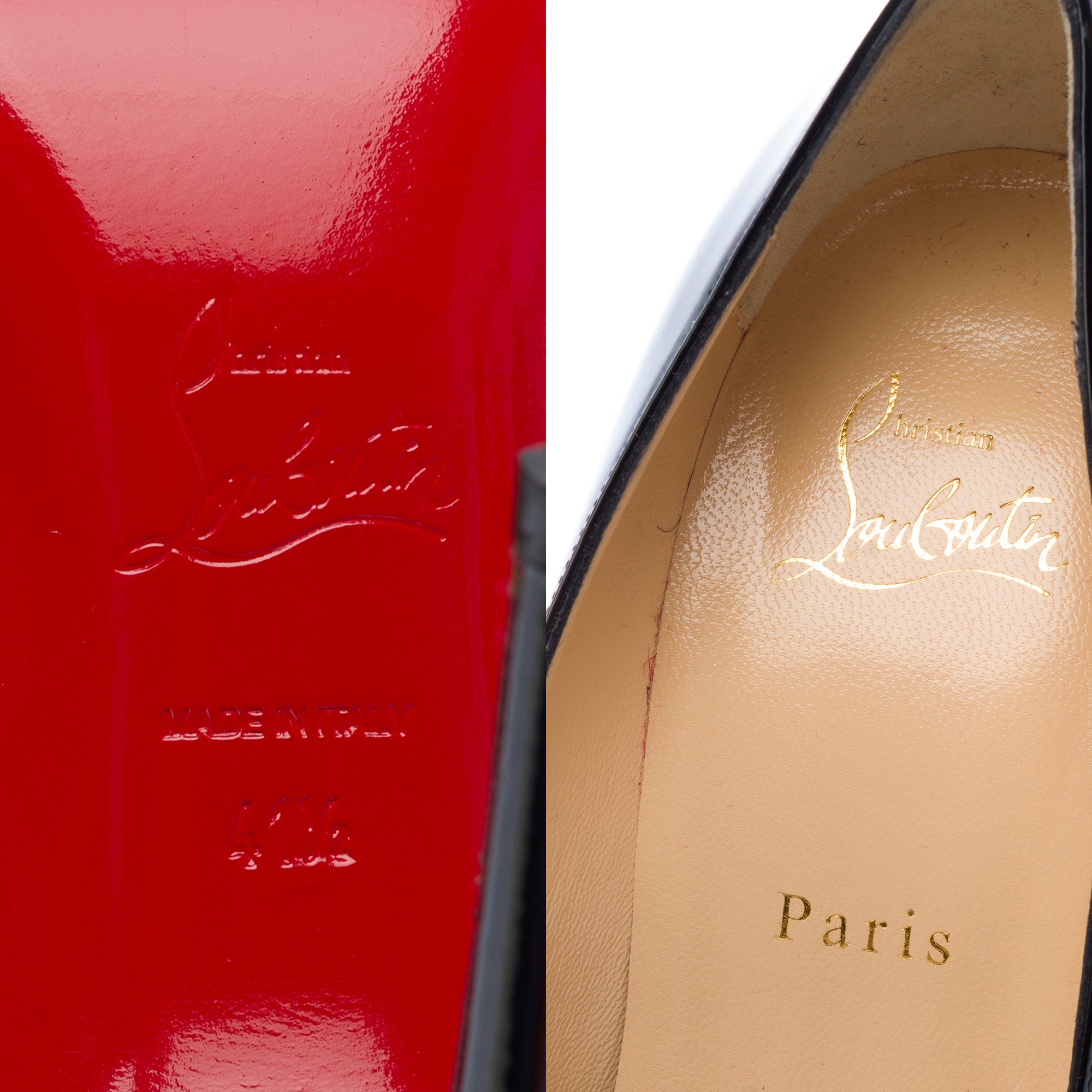 Chaussure CHRISTIAN LOUBOUTIN en Cuir Noir - 103643