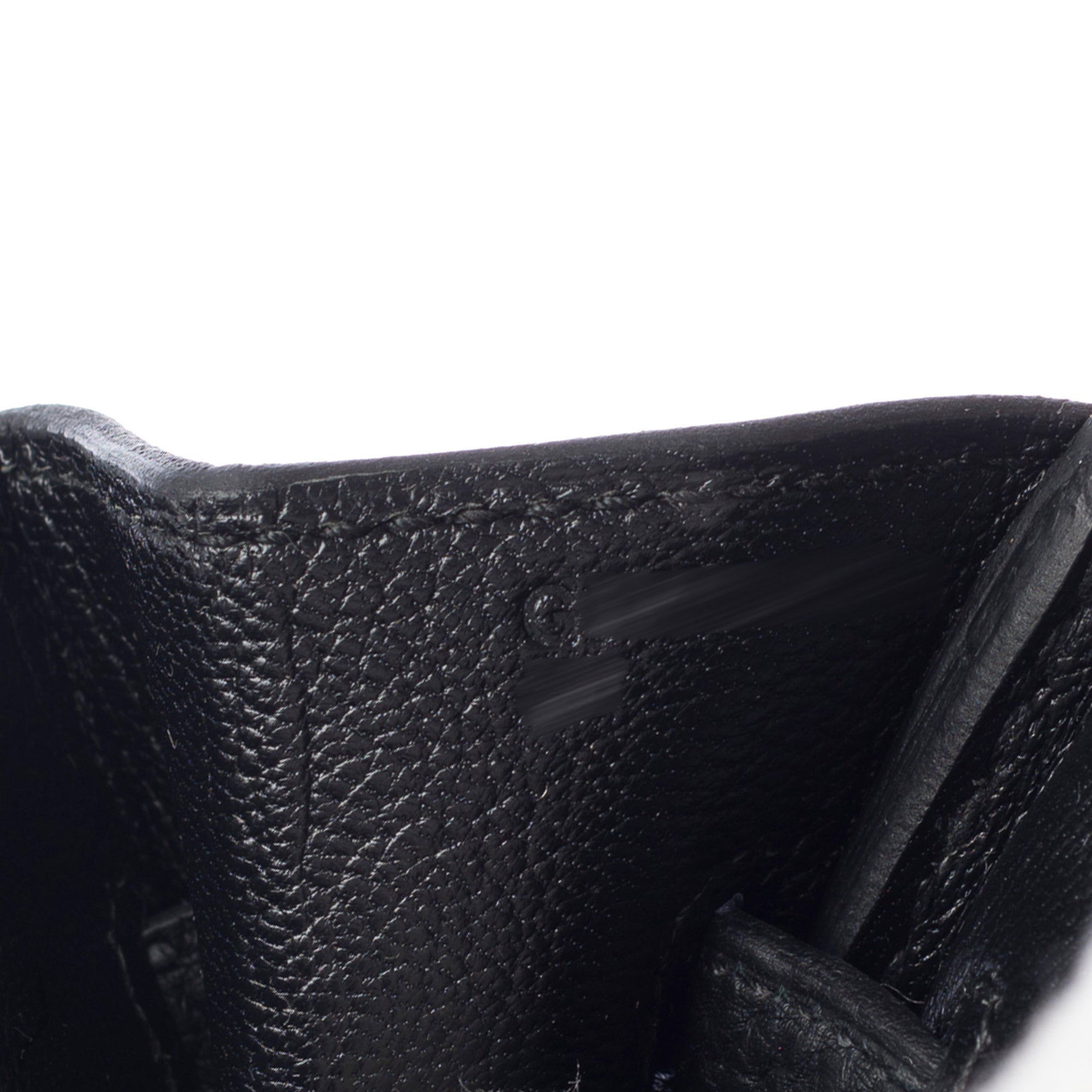 Sac HERMES Birkin 30 en Cuir Noir - 103654