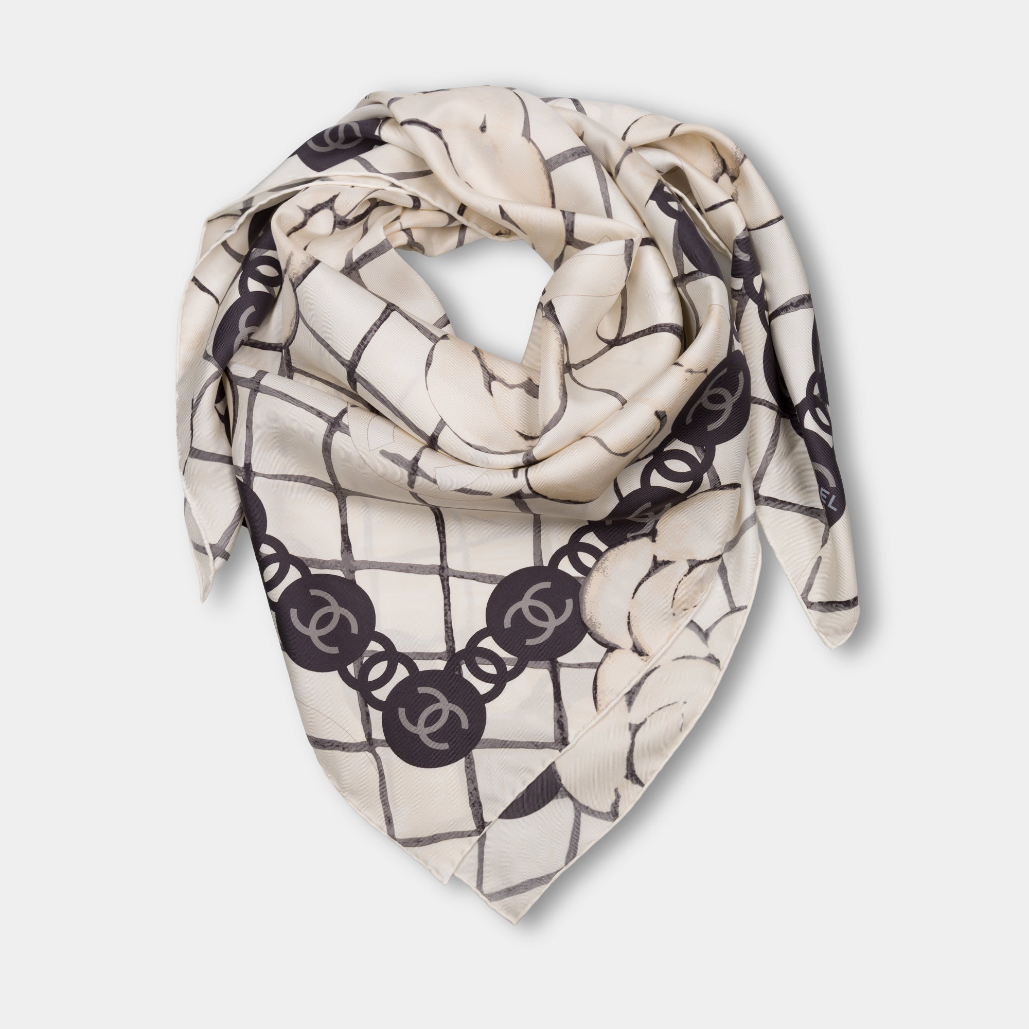 Accessoire NON SIGNE / UNSIGNED en Soie Multicolor - 103646