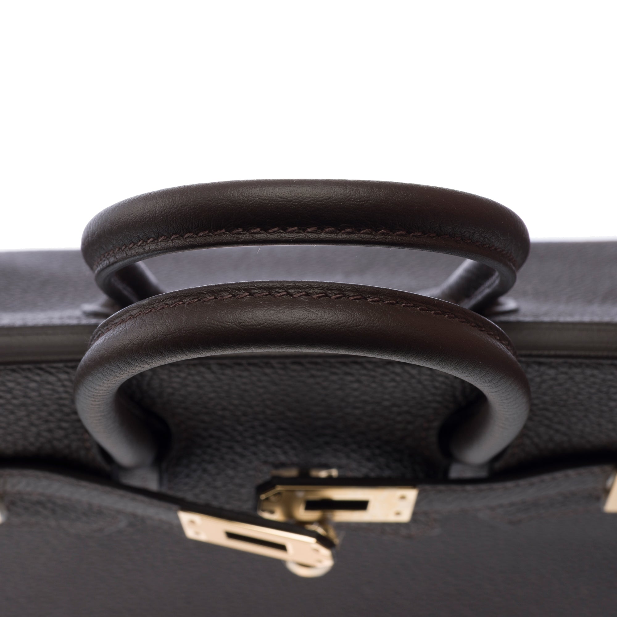 Sac HERMES Birkin 25 en Cuir Marron - 103601