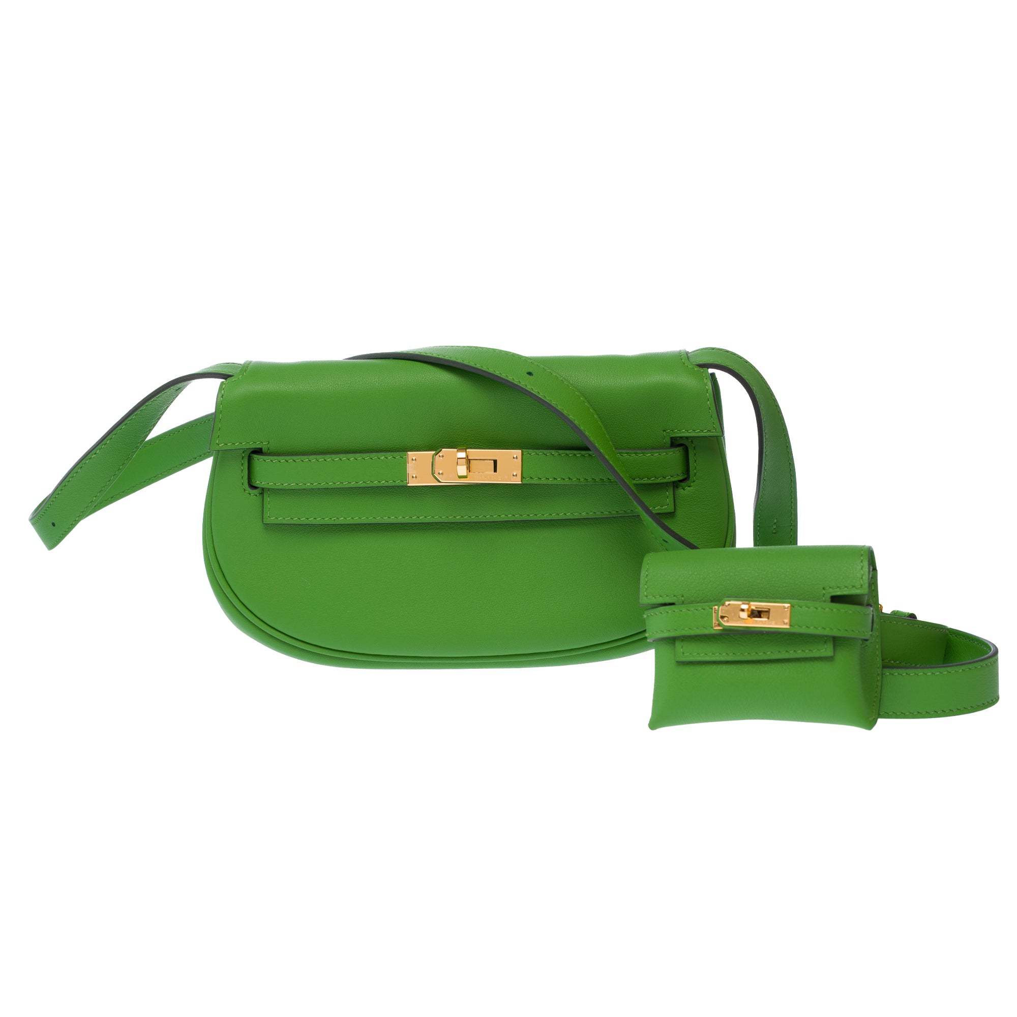 Sac HERMES en Cuir Vert - 103684
