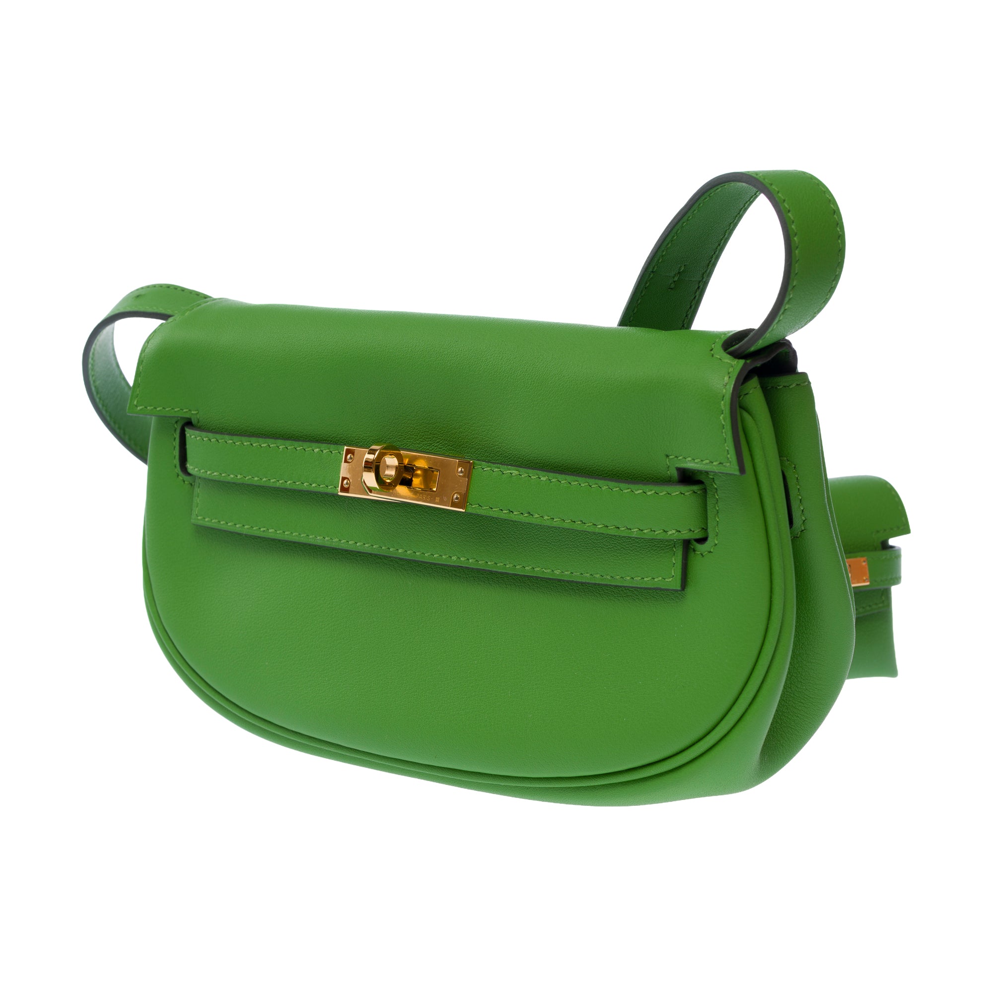 Sac HERMES en Cuir Vert - 103684