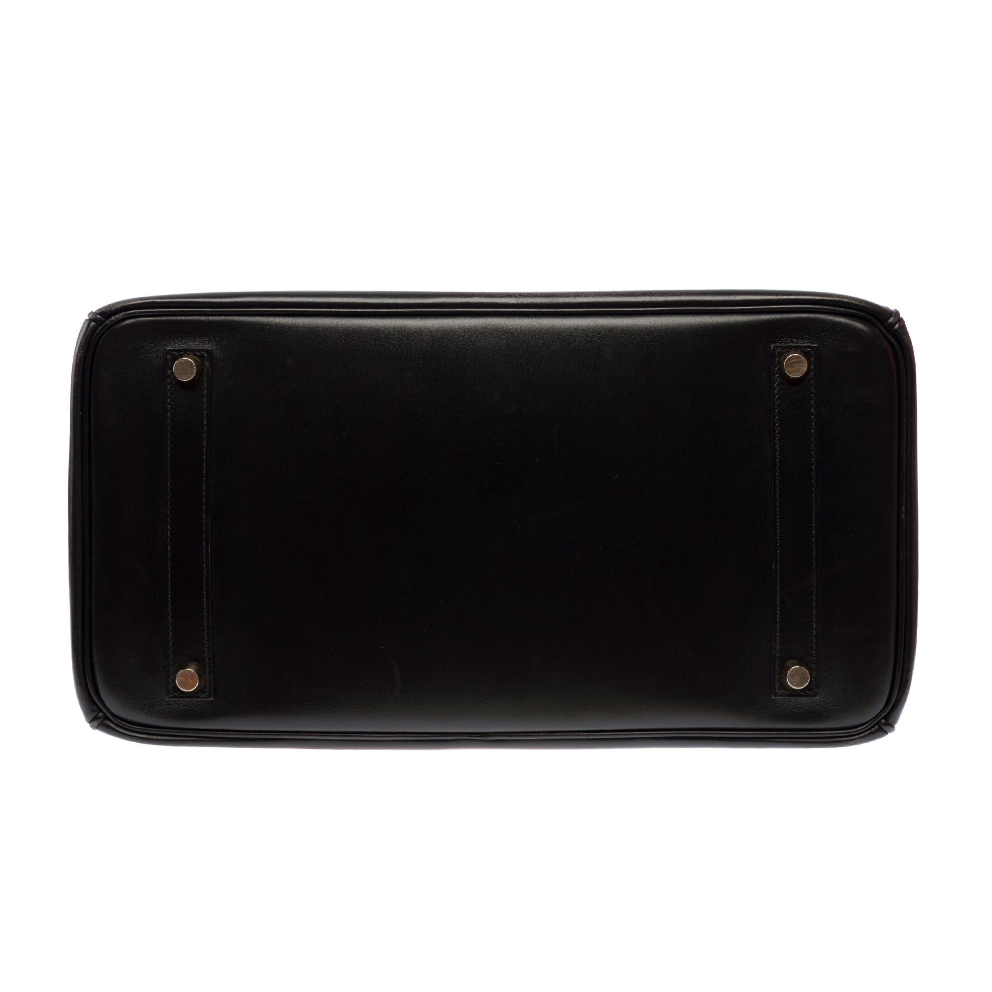 Sac HERMES Birkin 35 en Cuir Noir - 103674