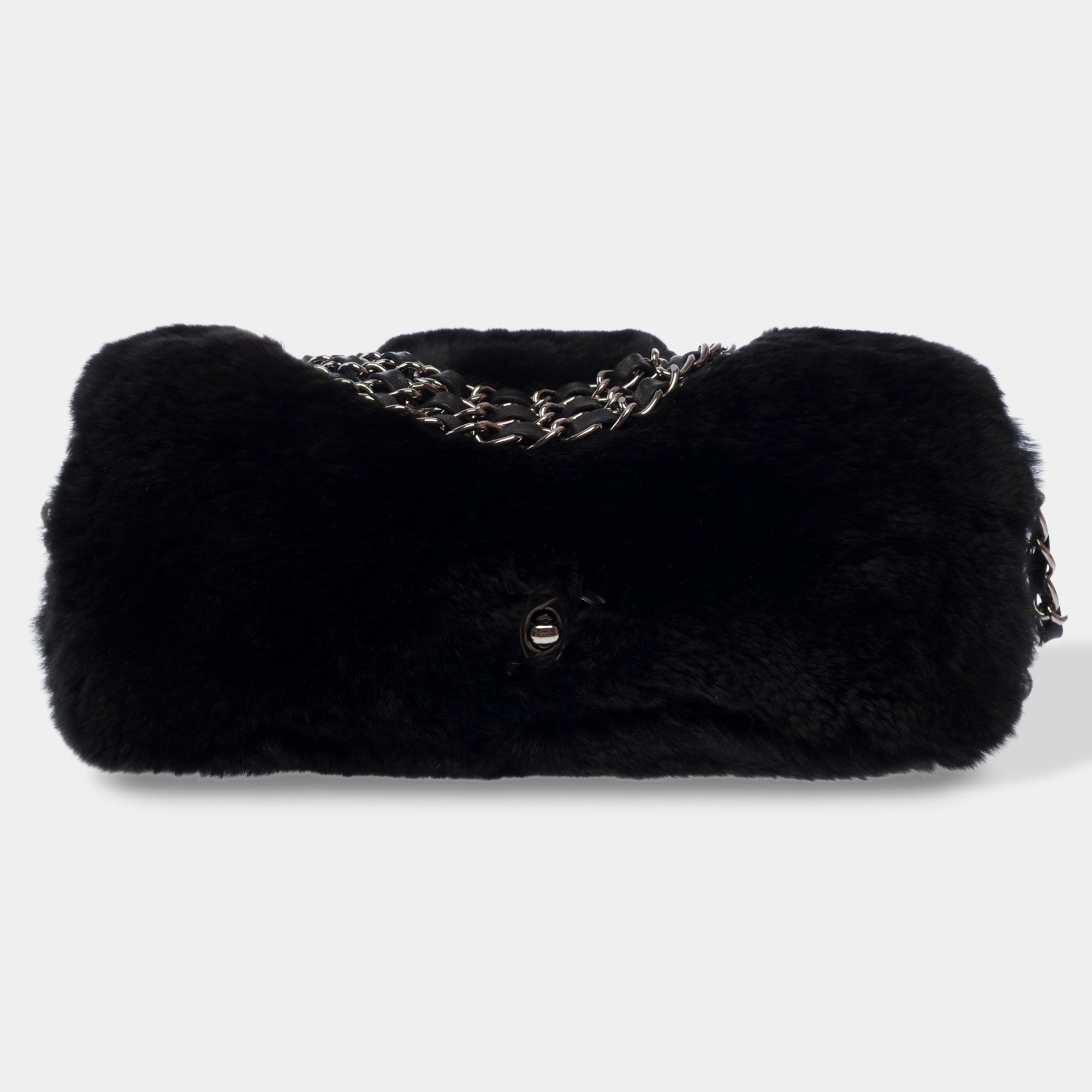 Sac CHANEL en Fourrure Noir - 103669