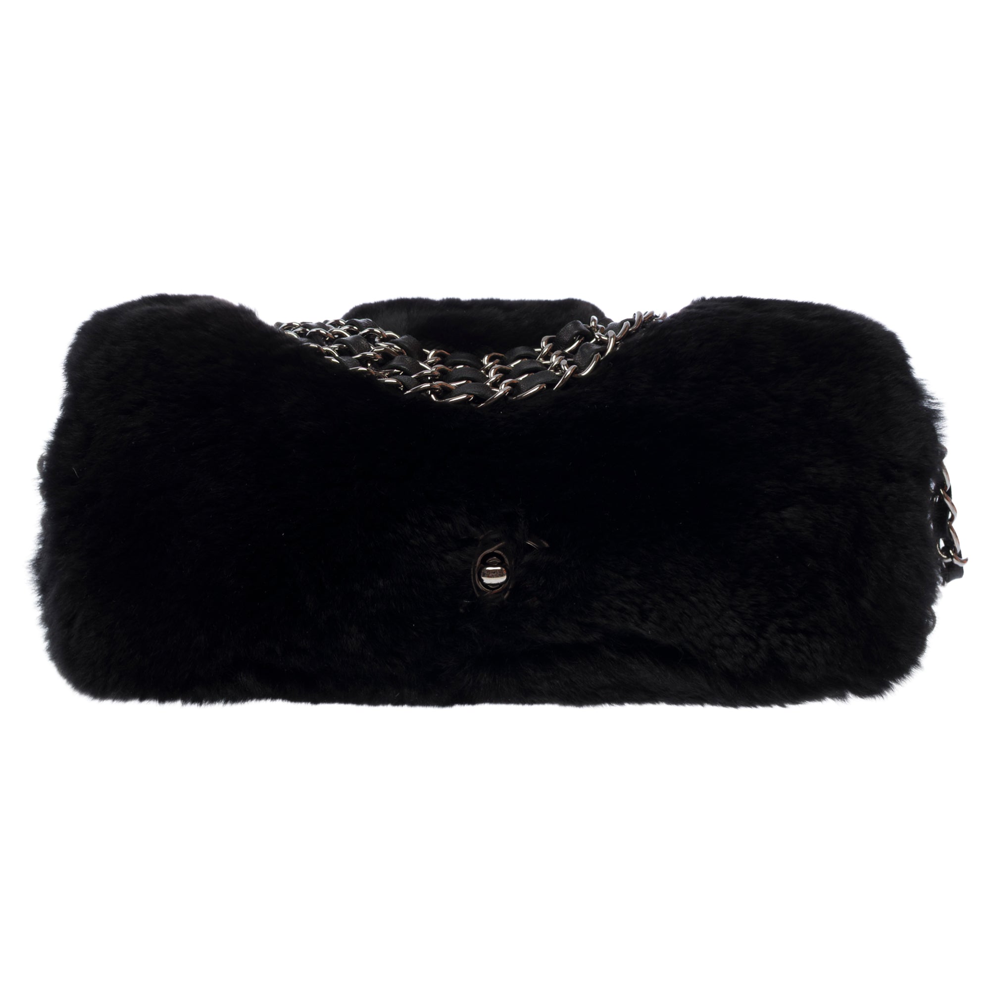 Sac CHANEL en Fourrure Noir - 103669