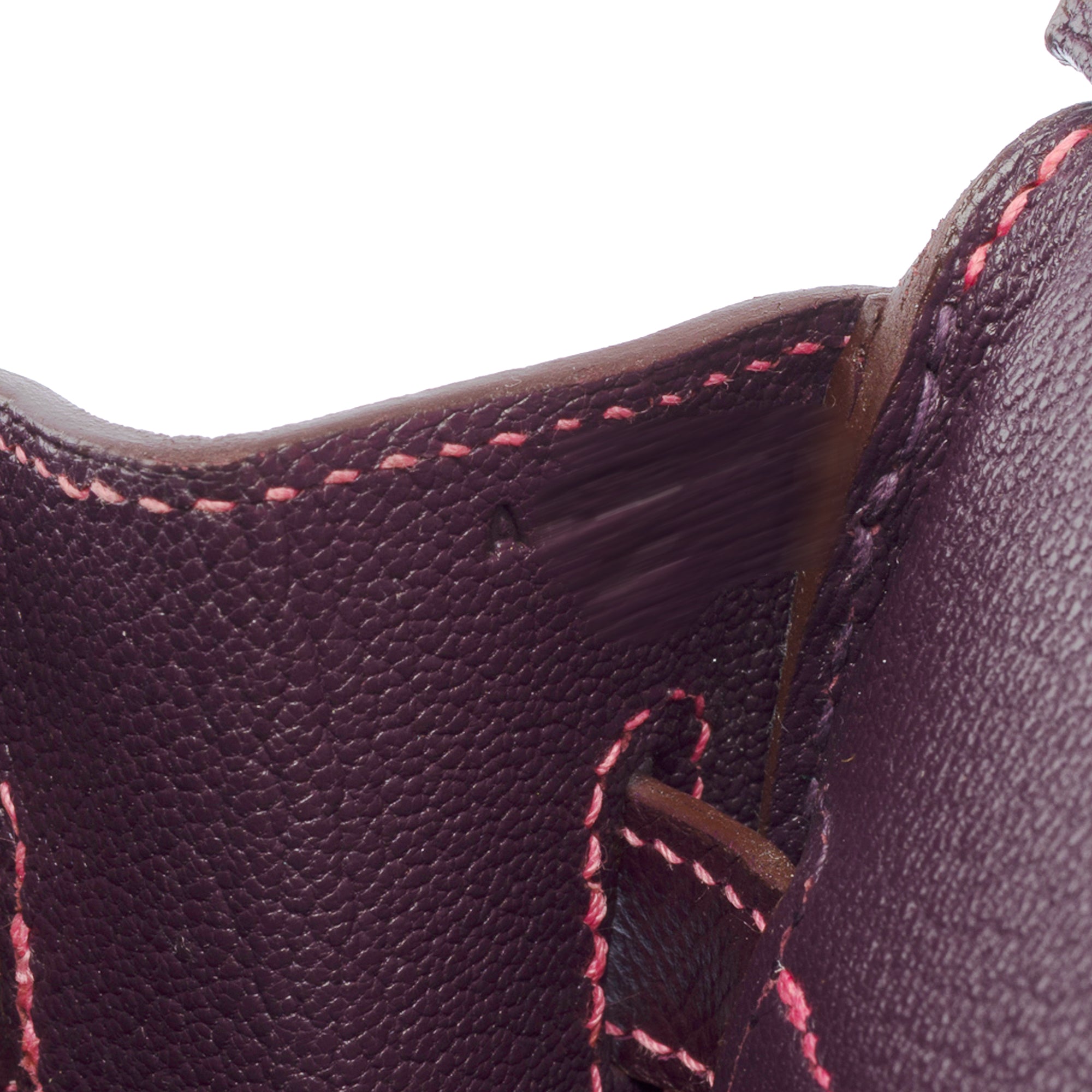 Sac HERMES Birkin 30 en Cuir Rose - 103678