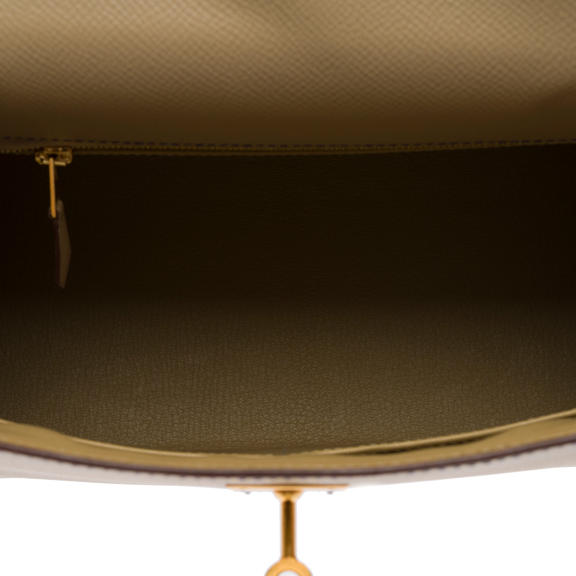 Sac HERMES Kelly 28 en Cuir Beige - 103679