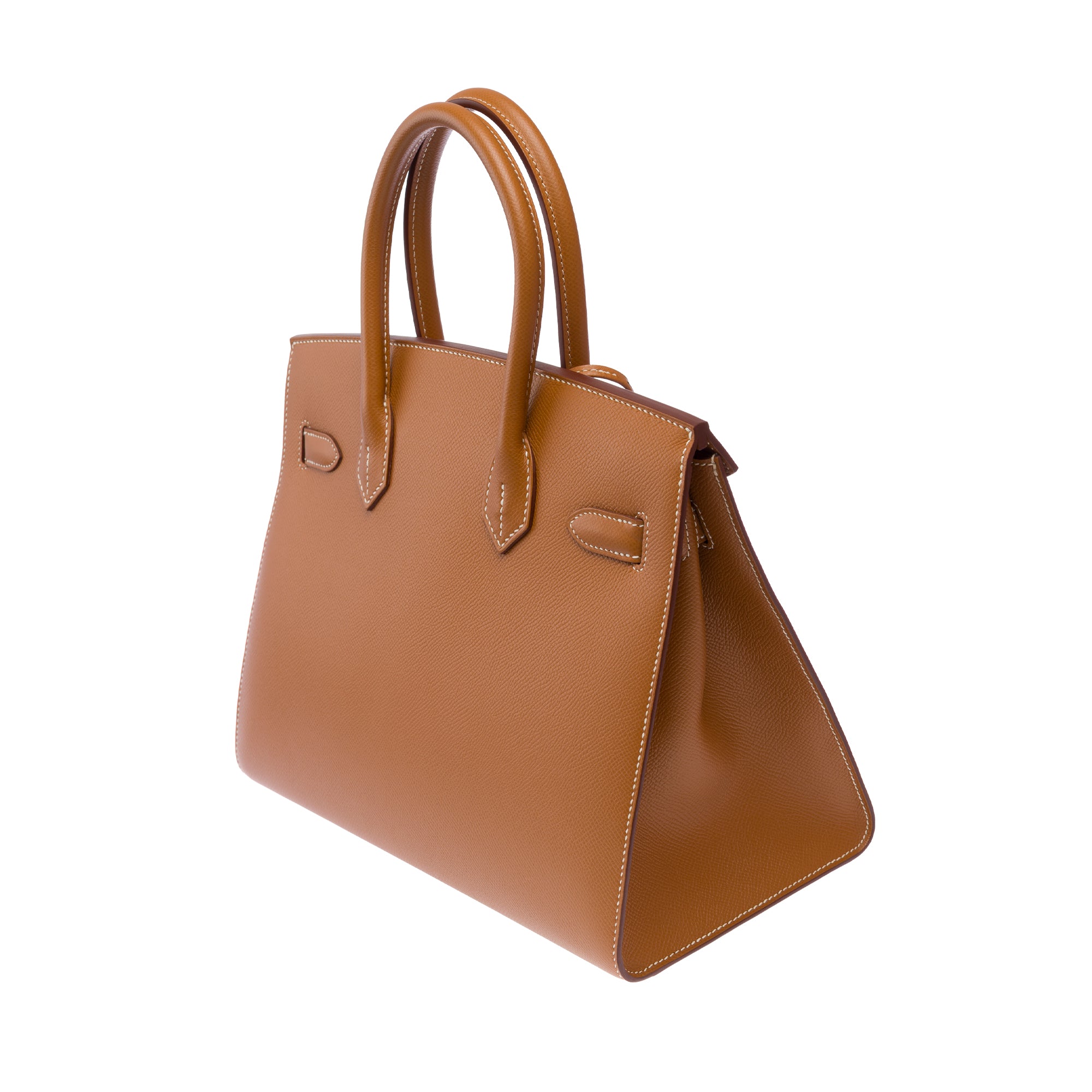 Sac HERMES Birkin 30 en Cuir Doré - 103685