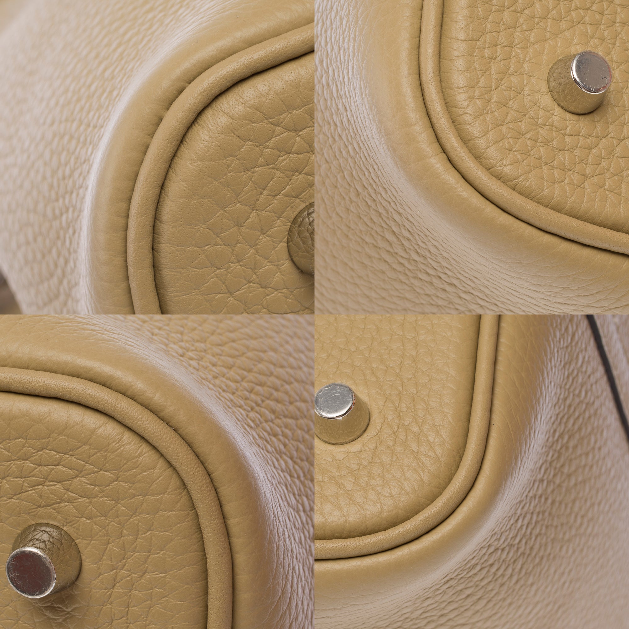 Sac HERMES Picotin en Cuir Beige - 103682