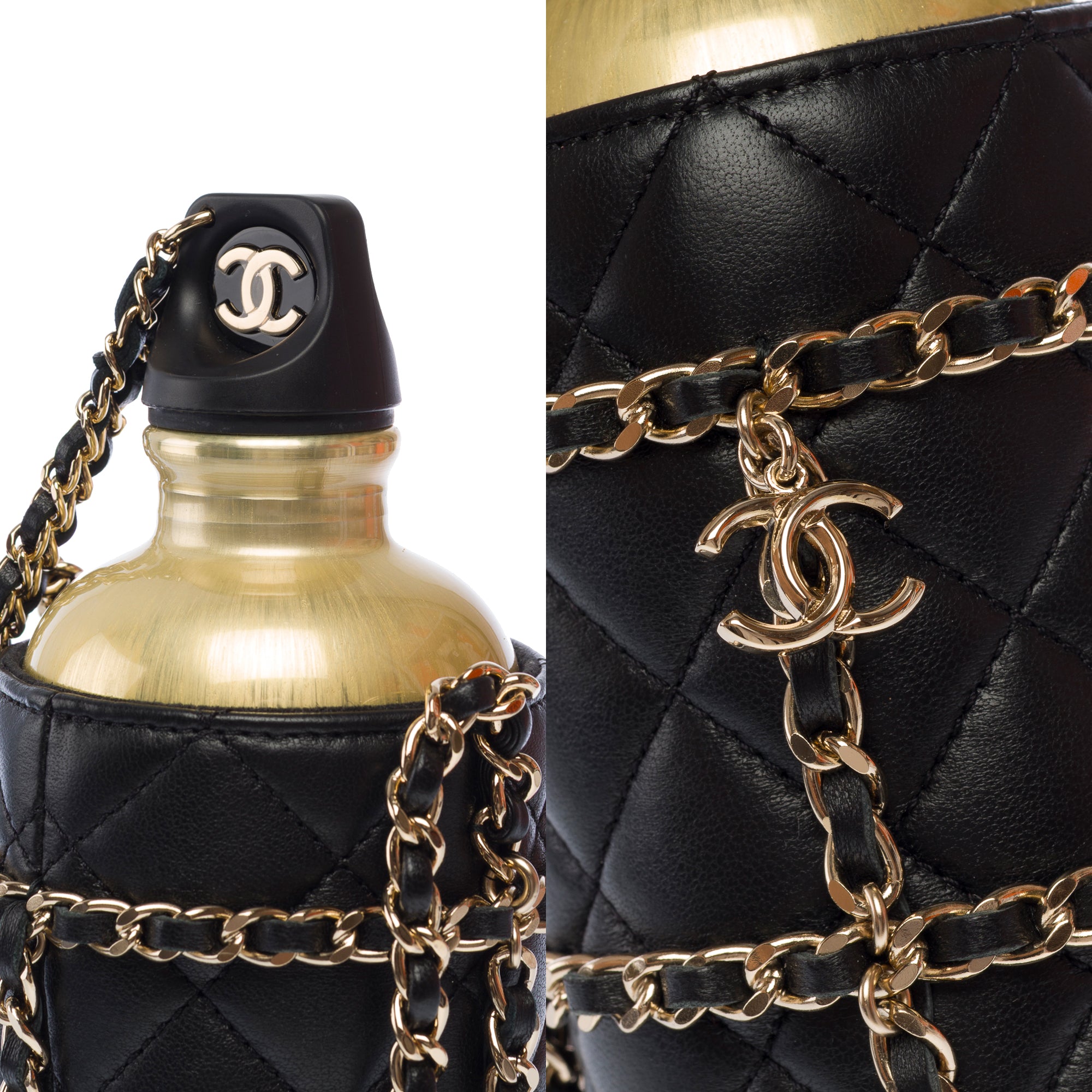 Sac CHANEL en Cuir Noir - 103668