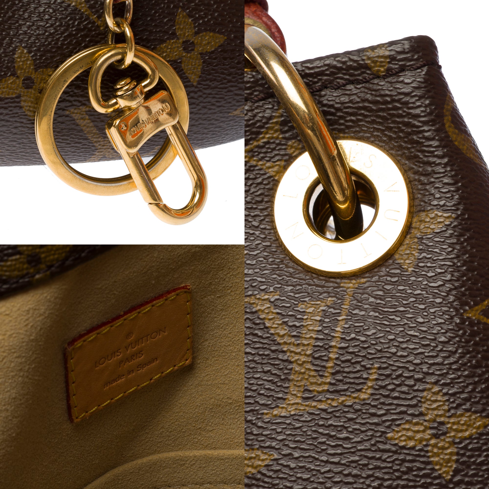 Sac LOUIS VUITTON Artsy en Toile Marron - 103665
