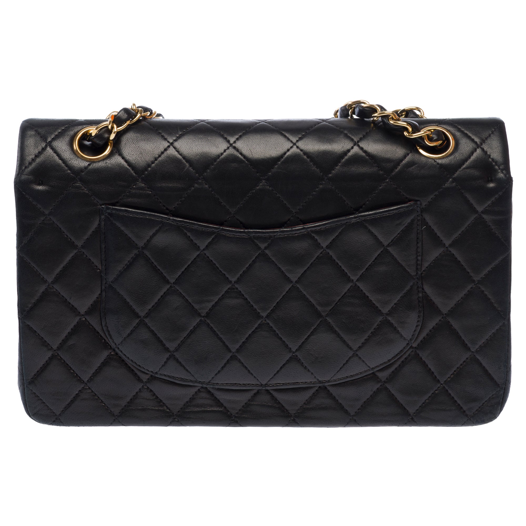 Sac CHANEL Timeless/Classique en Cuir Noir - 103680