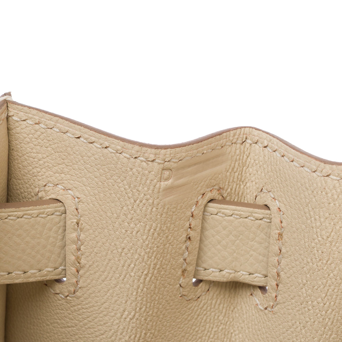 Sac HERMES Kelly 28 en Cuir Blanc - 103686