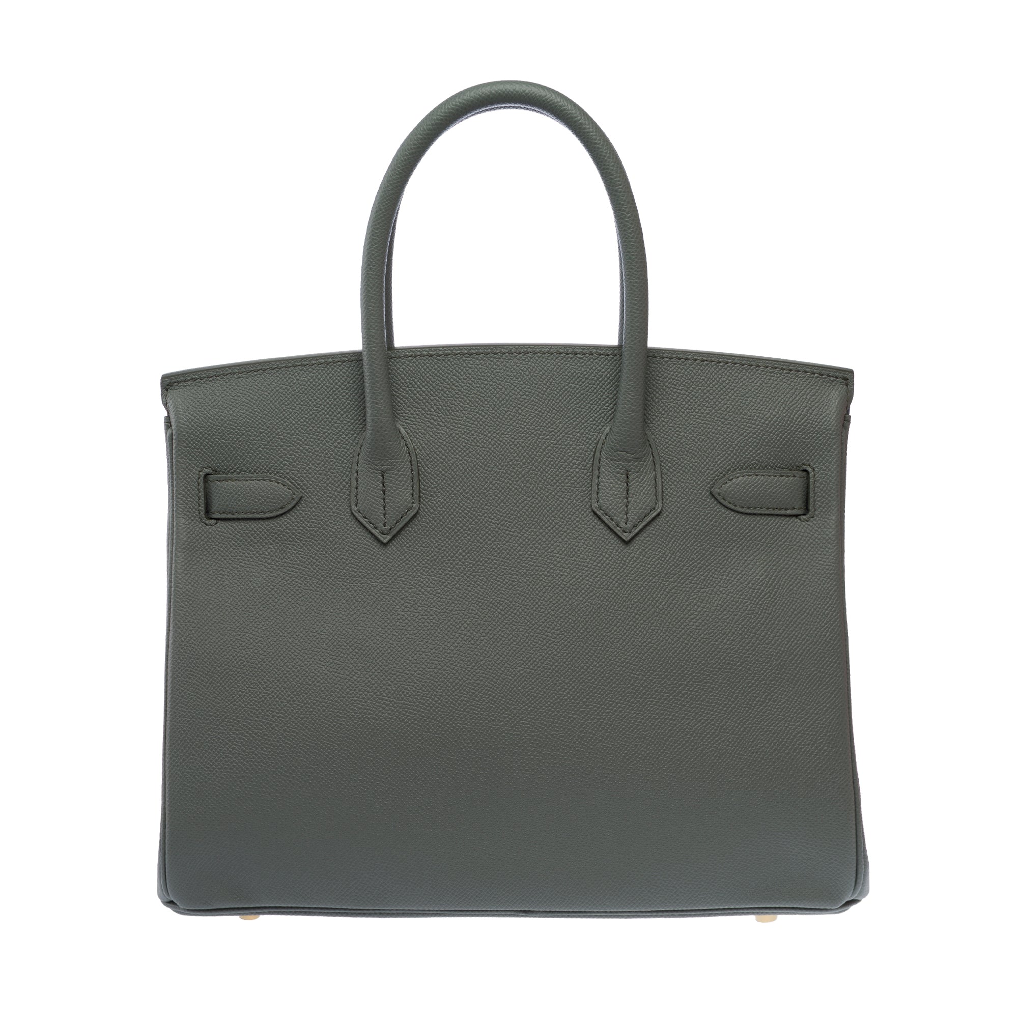 Sac HERMES Birkin 30 en Cuir Vert - 103692