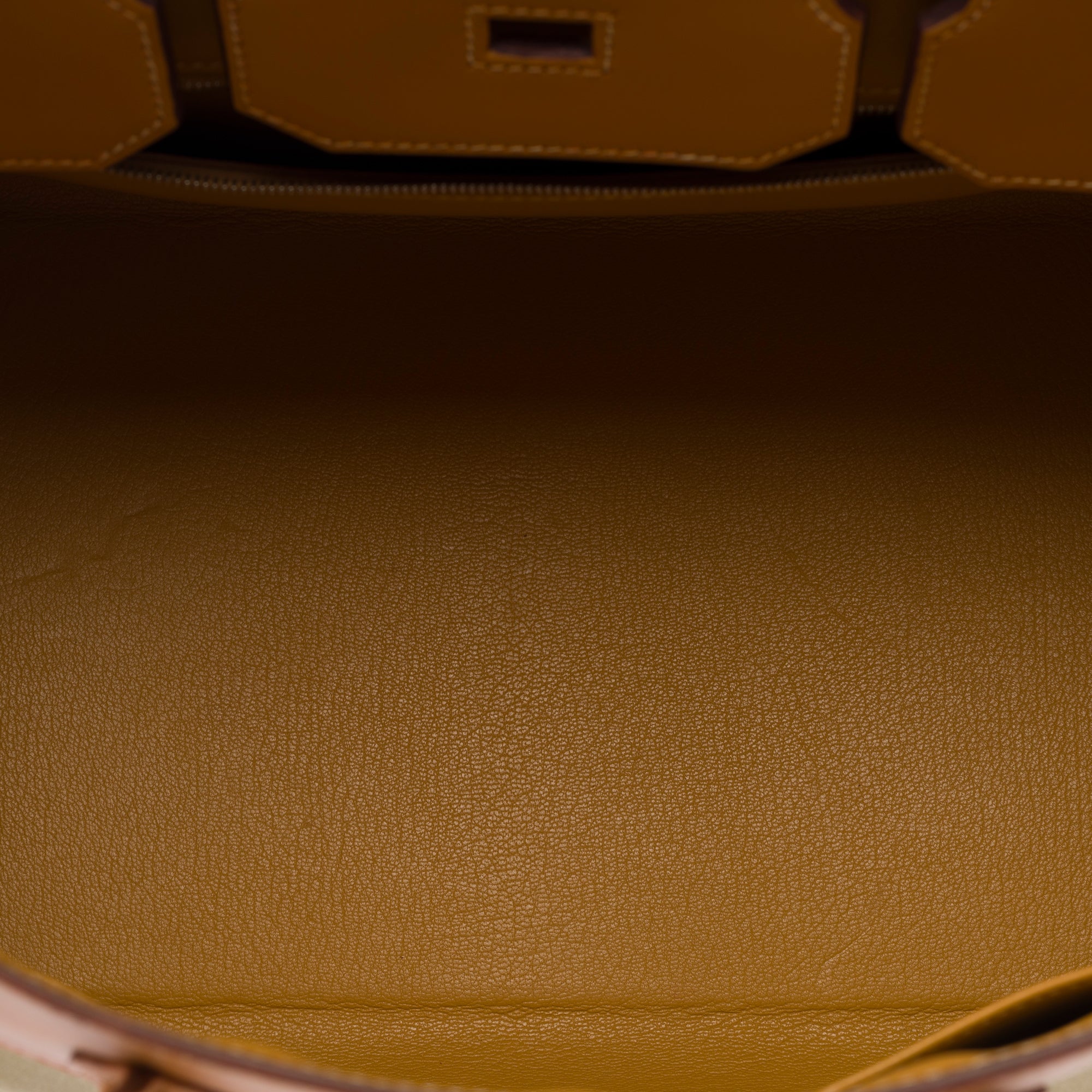 Sac HERMES Birkin 35 en Toile Vert - 103699