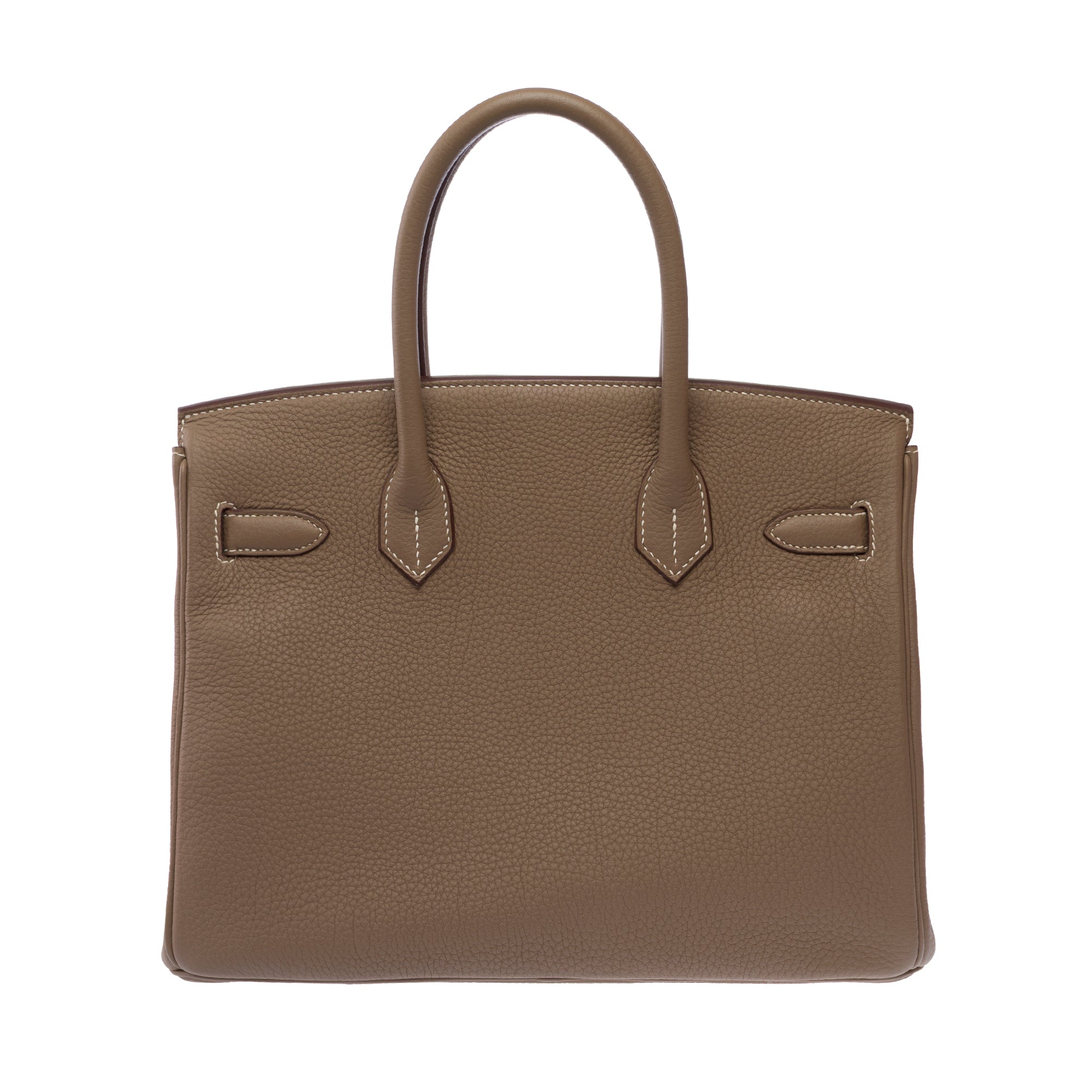 Sac HERMES Birkin 30 en Cuir Gris - 103700