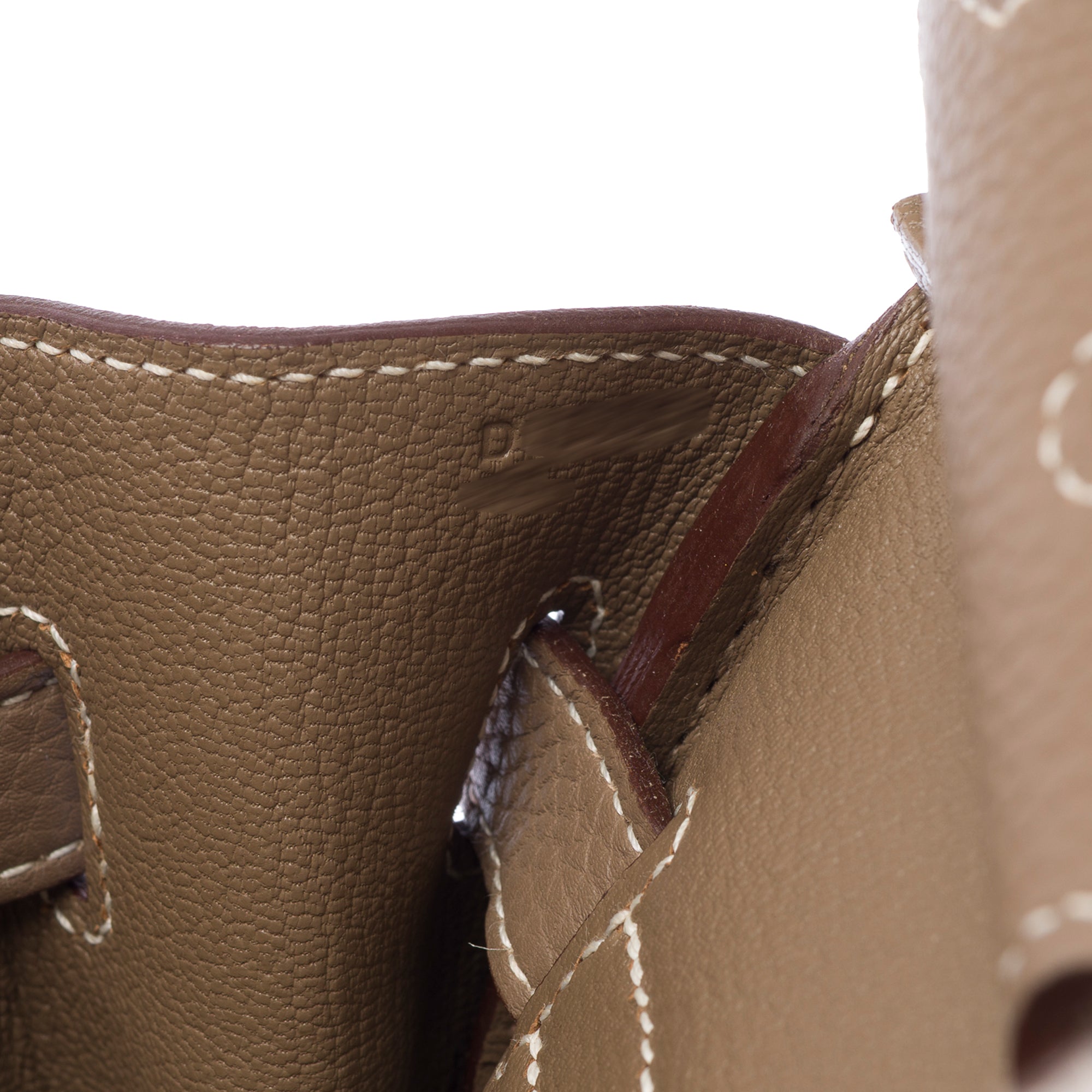 Sac HERMES Birkin 30 en Cuir Gris - 103700