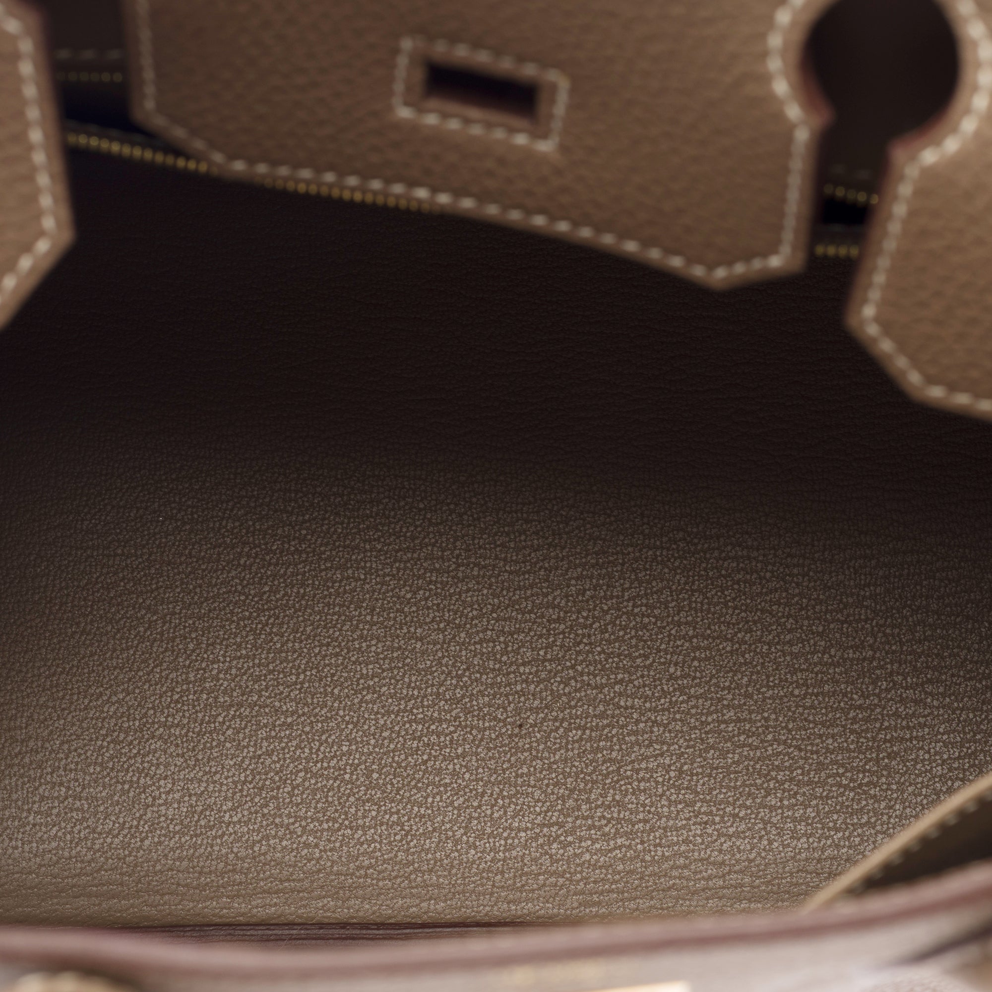 Sac HERMES Birkin 30 en Cuir Gris - 103700