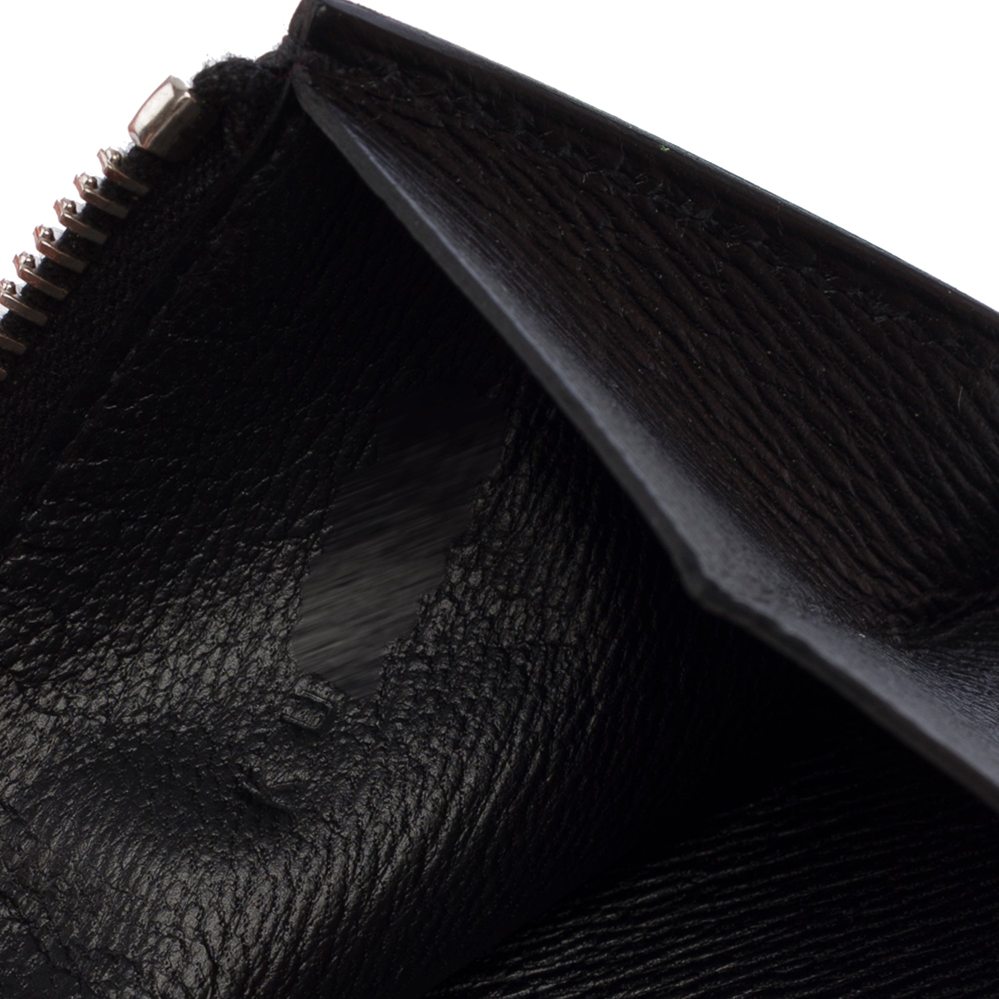 Accessoire HERMES Bearn en Cuirs exotiques Noir - 103690