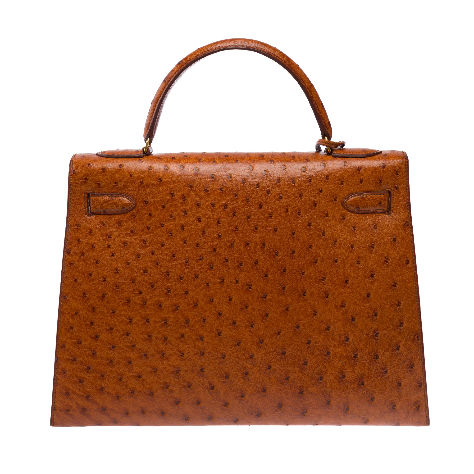 Sac HERMES Kelly 32 en Cuirs exotiques Marron - 103697
