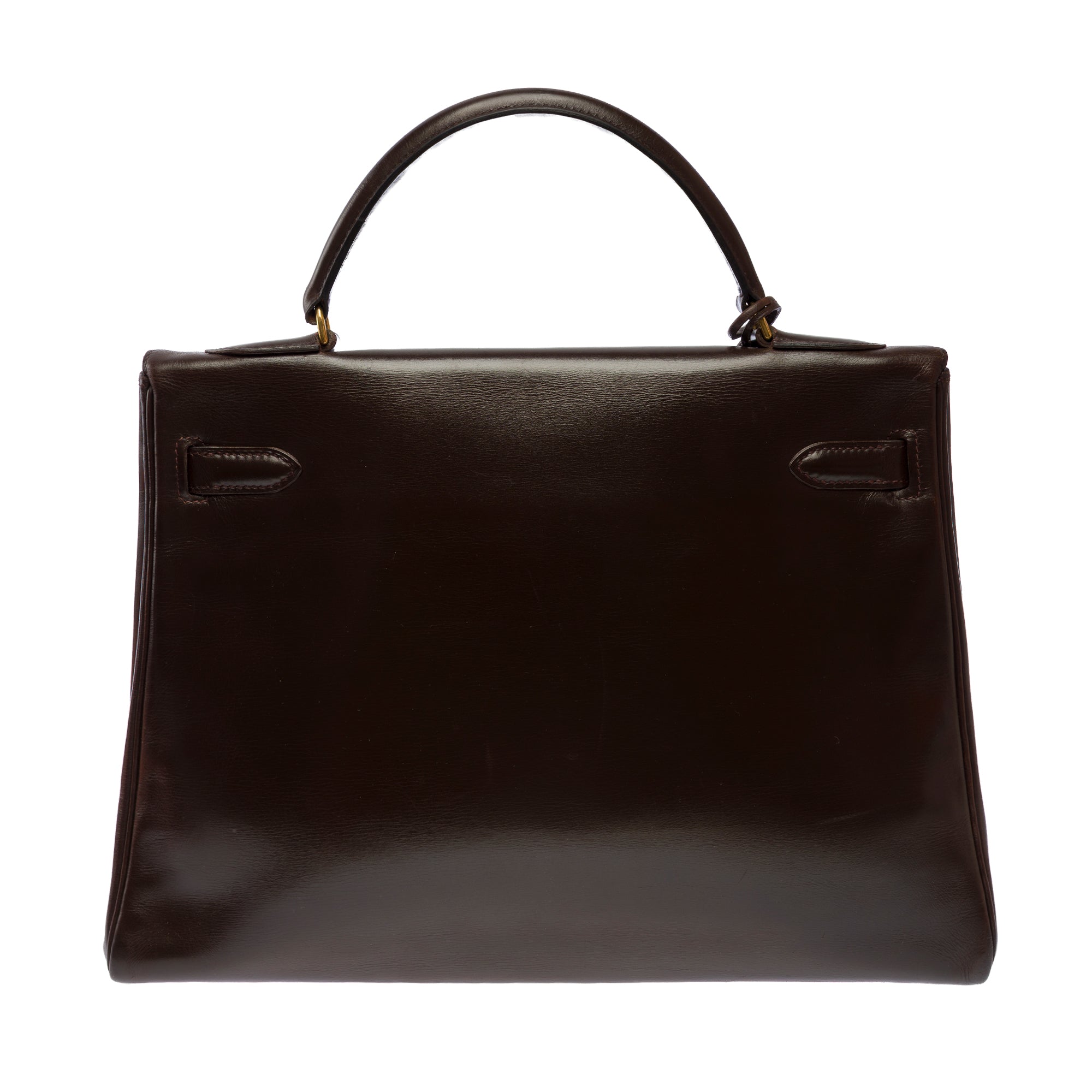 Sac HERMES Kelly 32 en Cuir Marron - 103605
