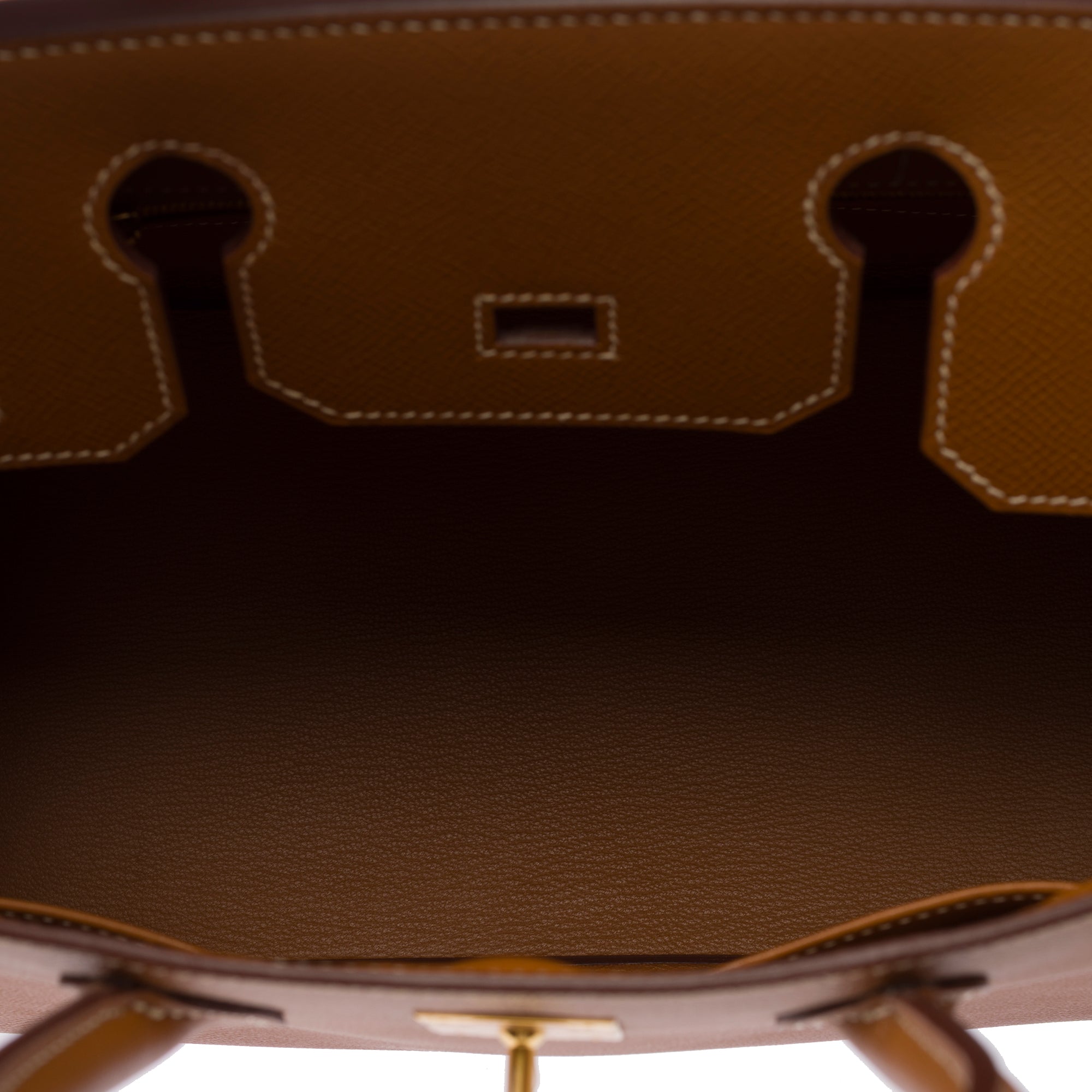 Sac HERMES Birkin 30 en Cuir Doré - 103711
