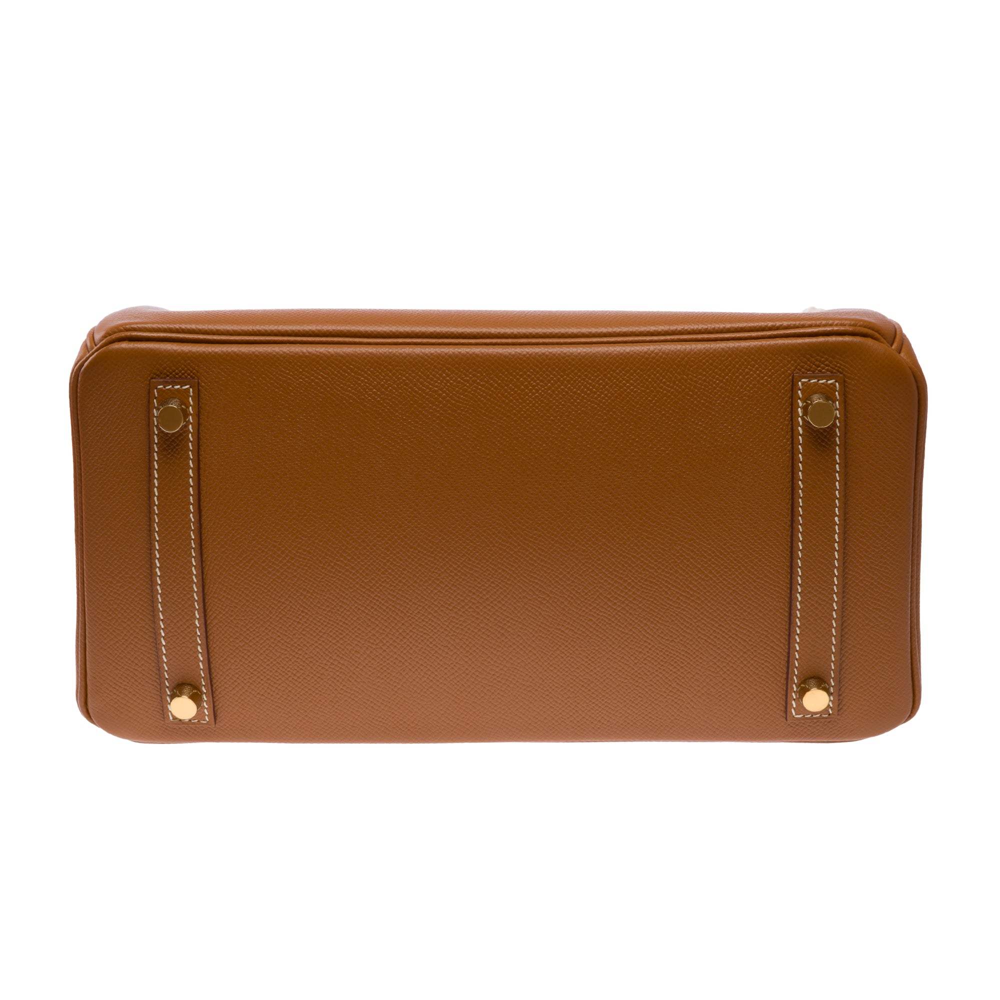 Sac HERMES Birkin 30 en Cuir Doré - 103711