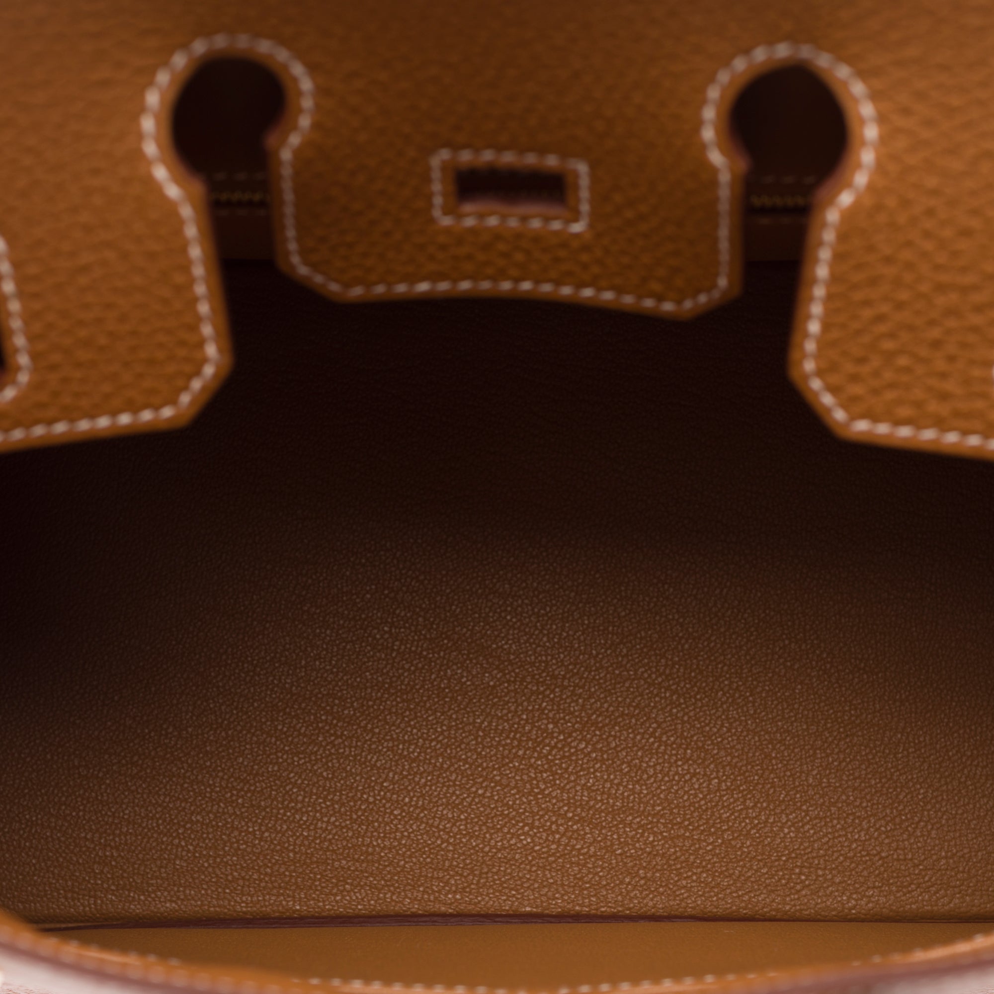 Sac HERMES Birkin 25 en Cuir Doré - 103707