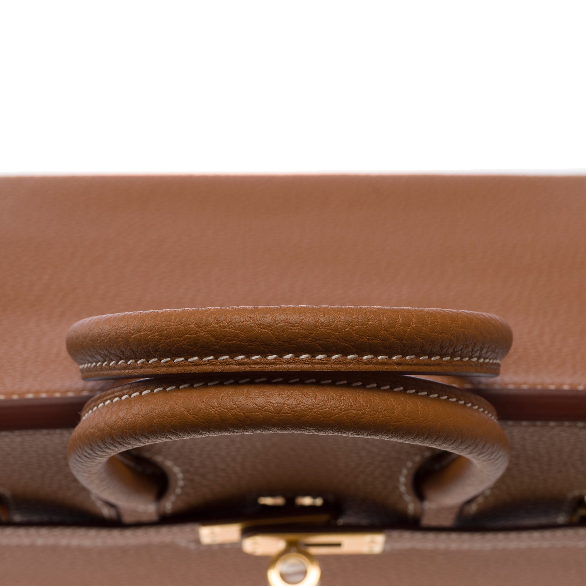 Sac HERMES Birkin 25 en Cuir Doré - 103704