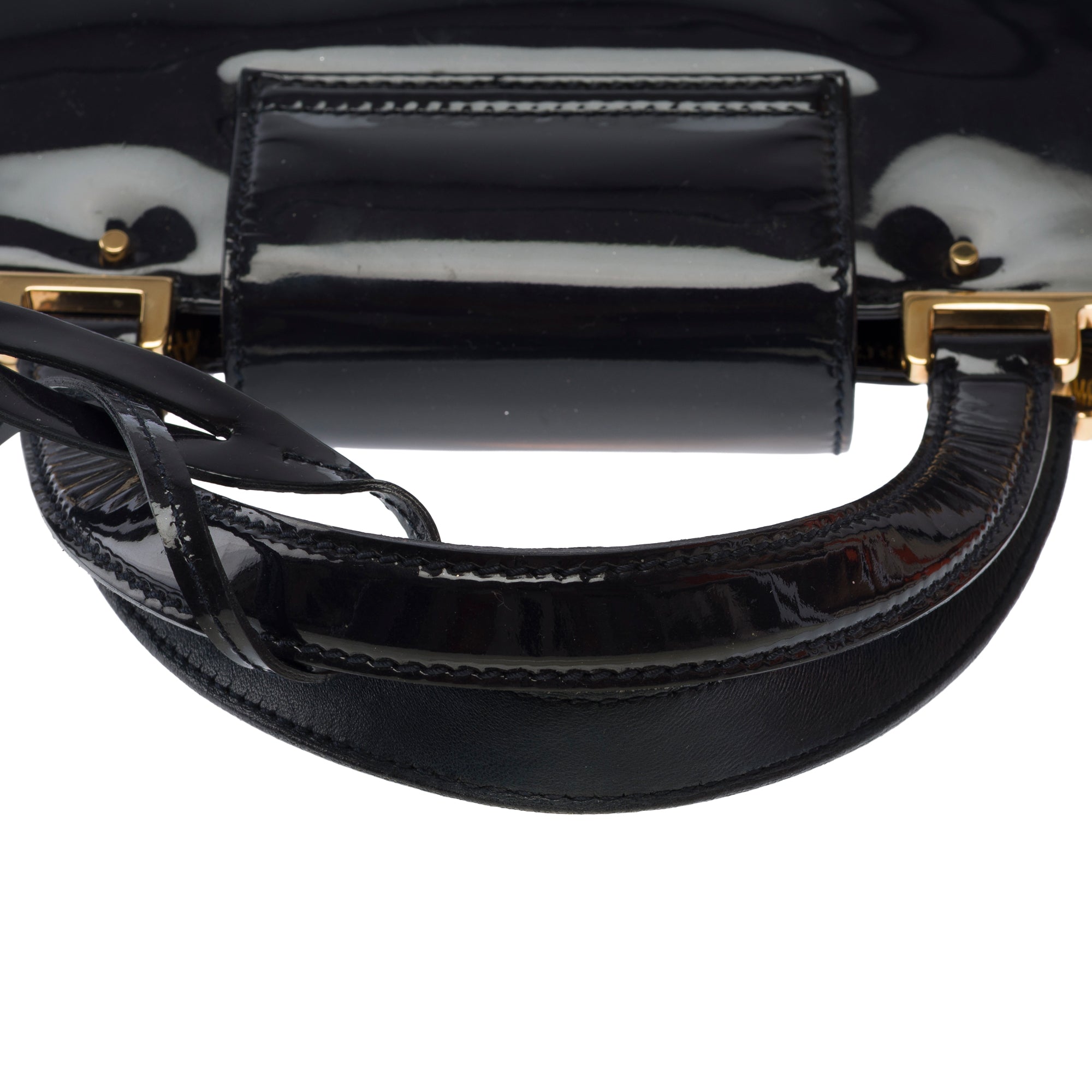 Sac YVES SAINT LAURENT en Cuir Bleu Marine - 103694