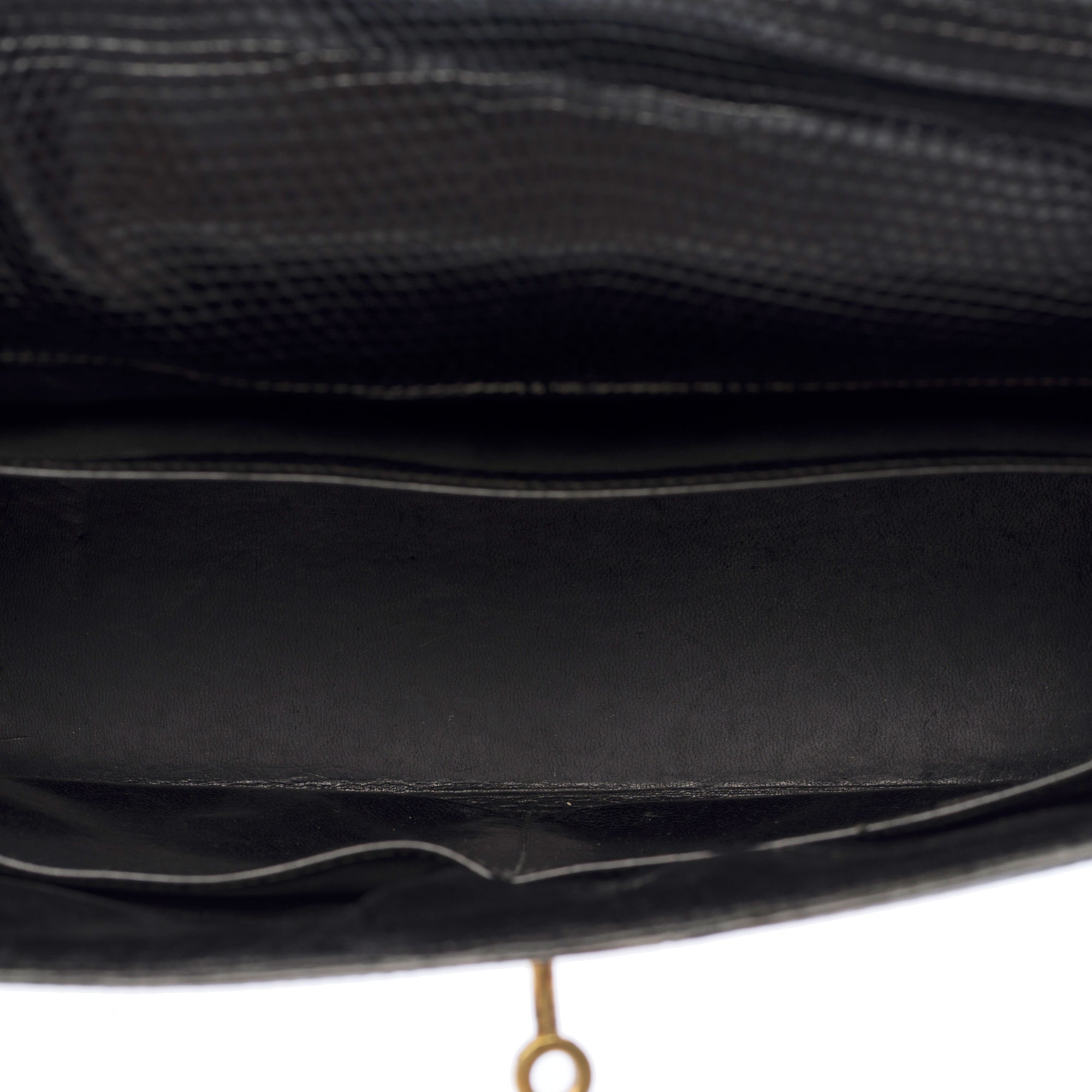 Sac HERMES Kelly 32 en Cuirs exotiques Noir - 103466