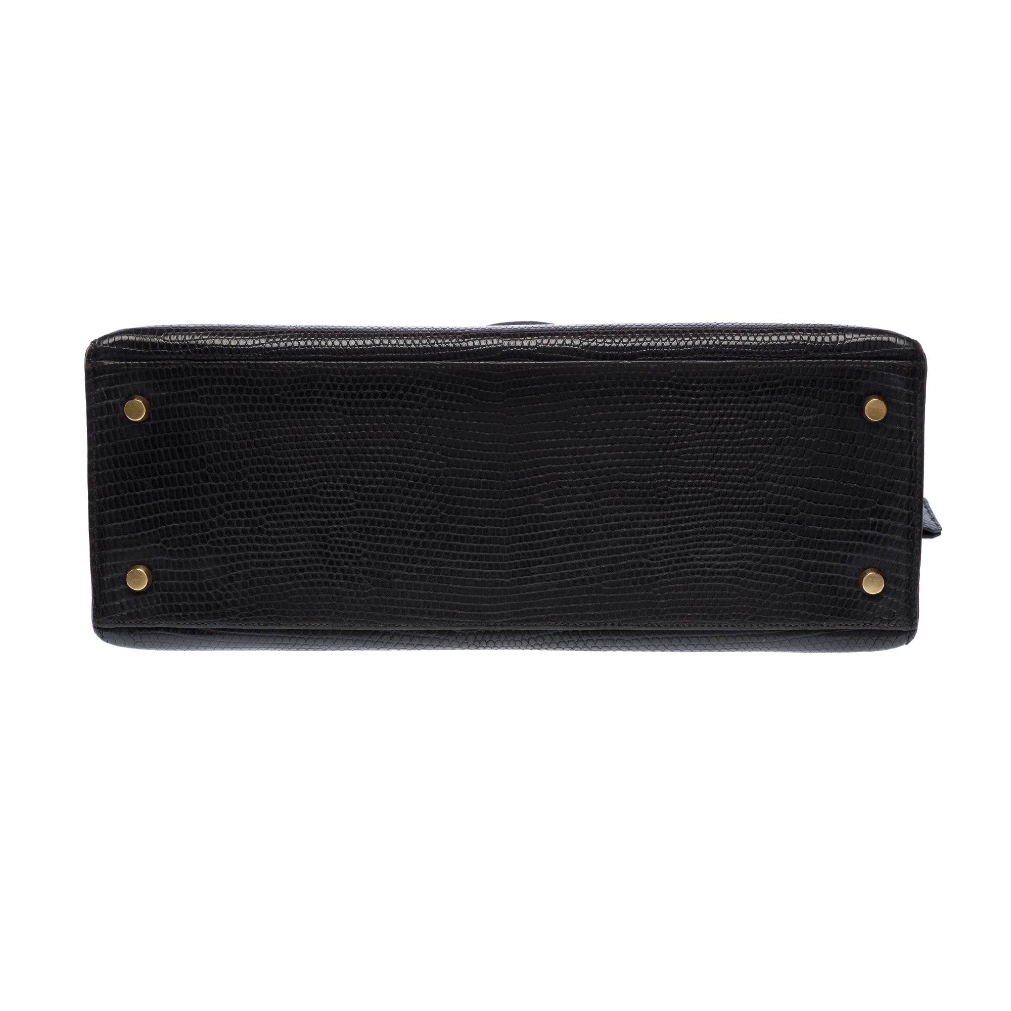 Sac HERMES Kelly 32 en Cuirs exotiques Noir - 103466