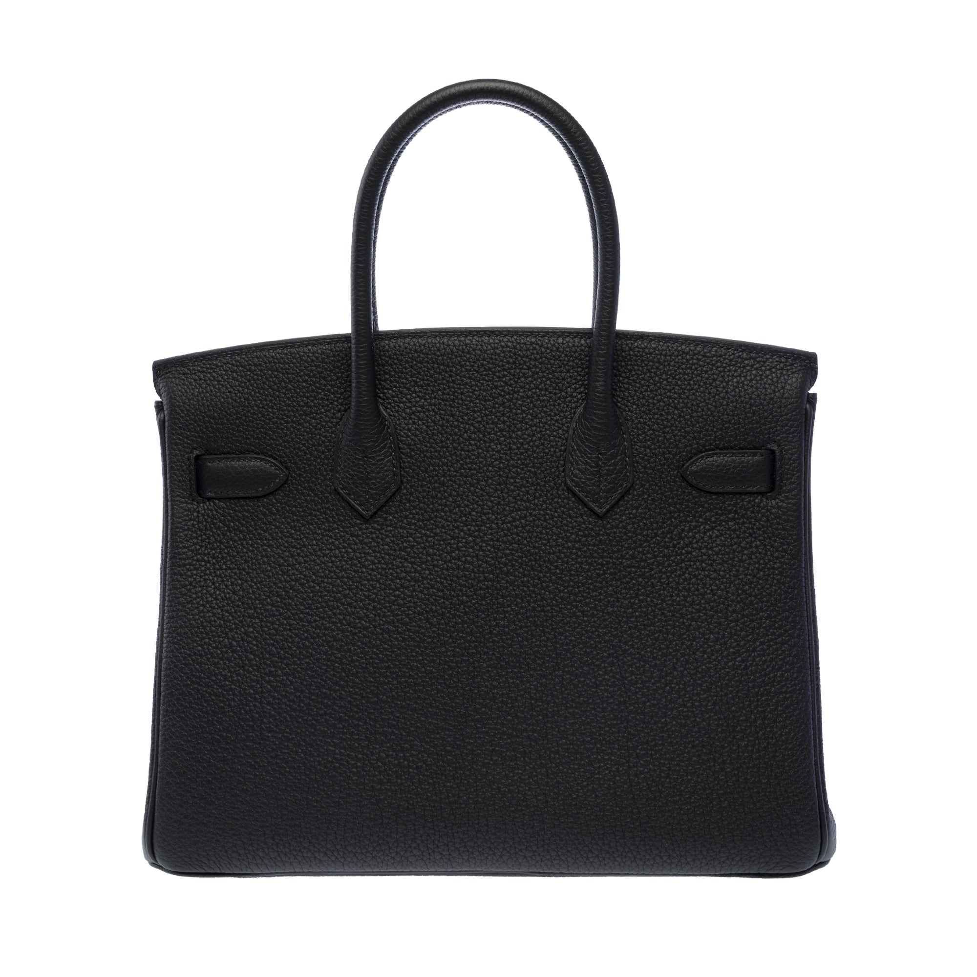 Sac HERMES Birkin 30 en Cuir Noir - 103715