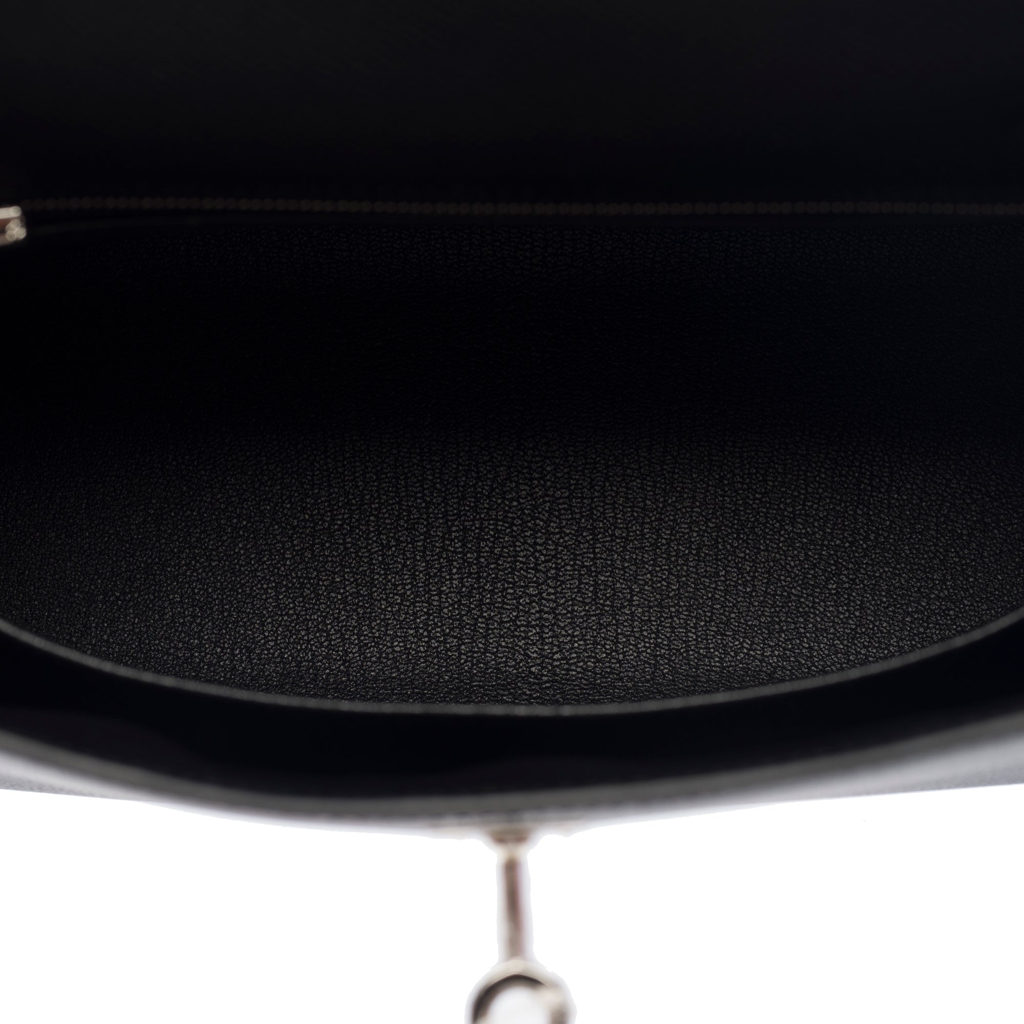 Sac HERMES Kelly 25 en Cuir Noir - 103706