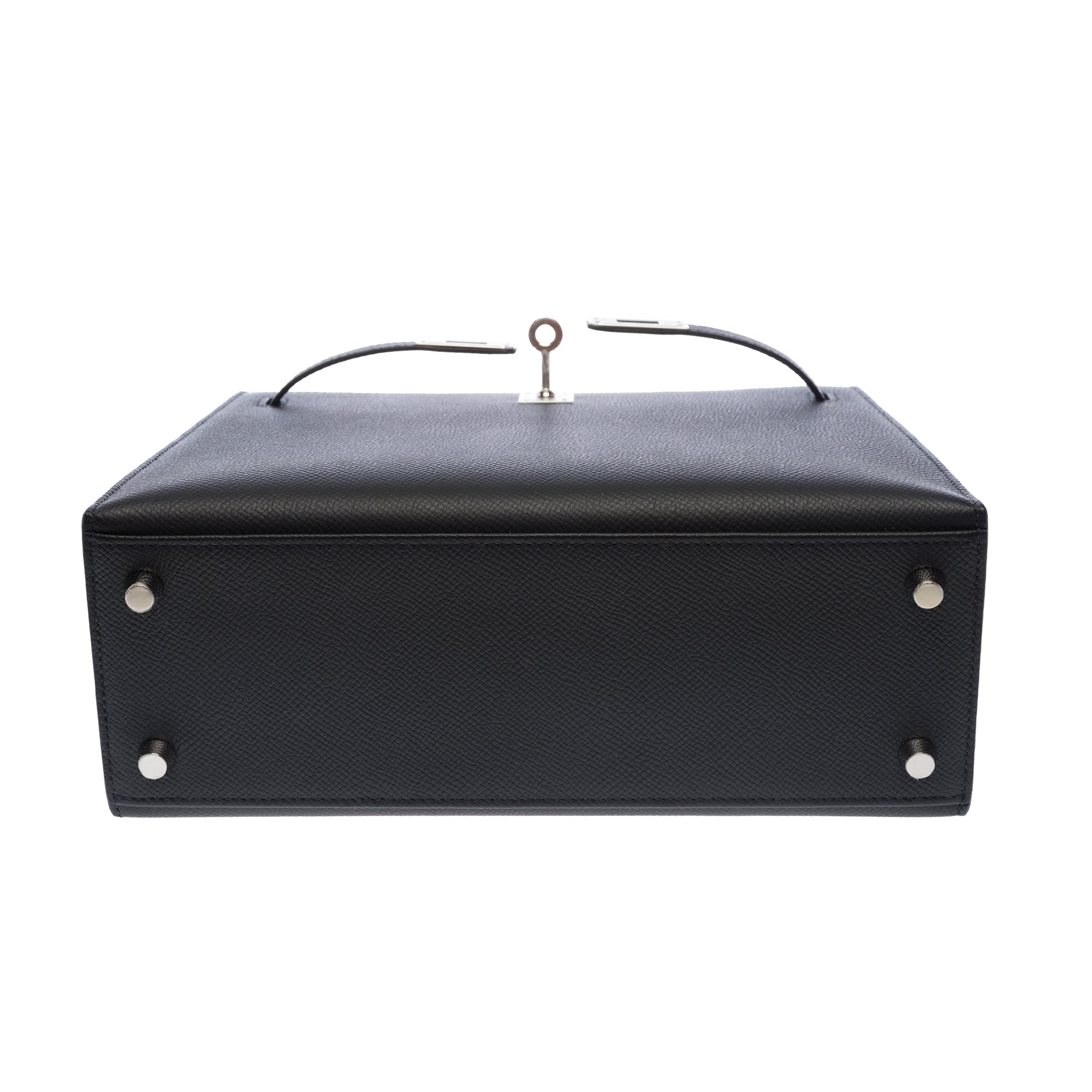 Sac HERMES Kelly 25 en Cuir Noir - 103706