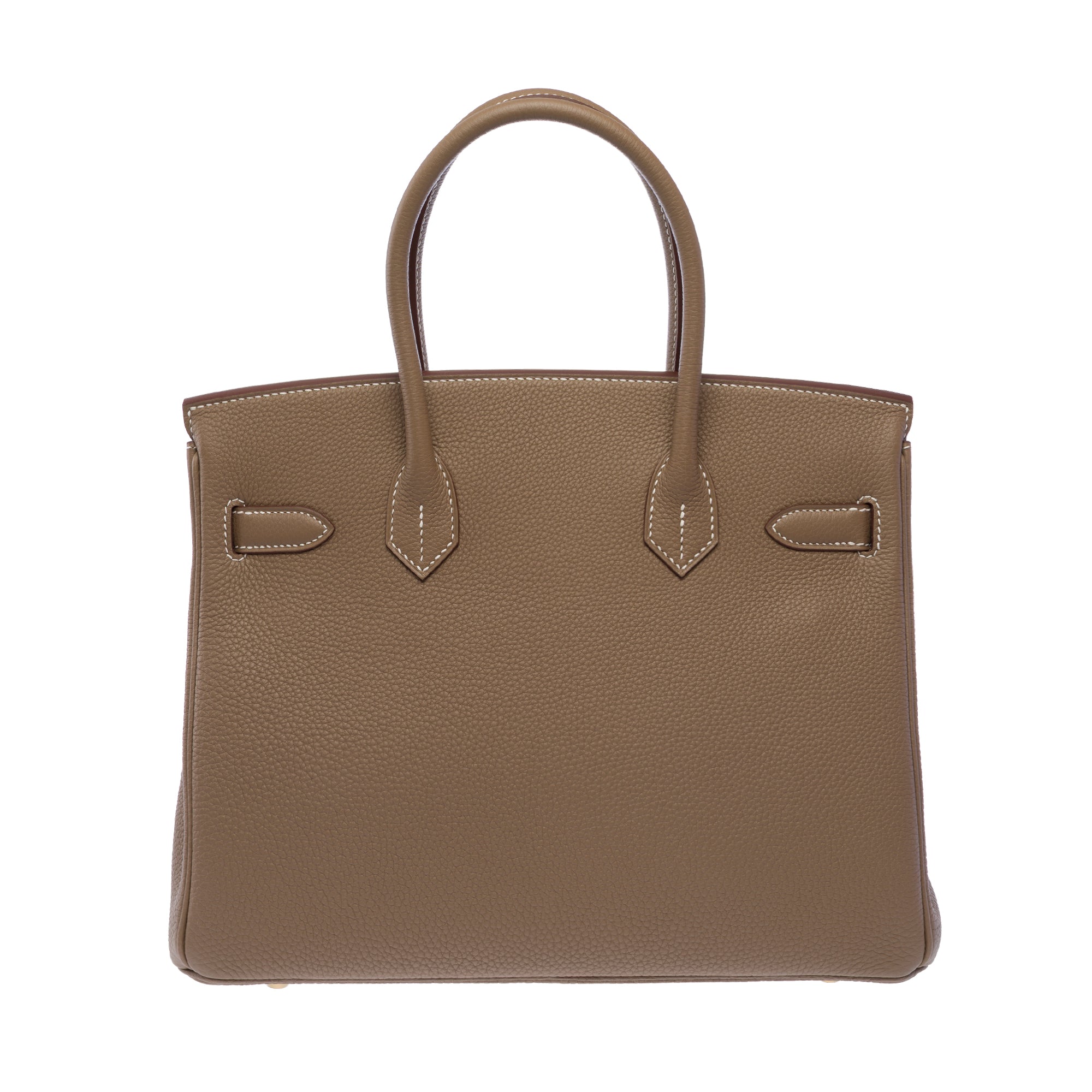 Sac HERMES Birkin 30 en Cuir Étoupe - 103716