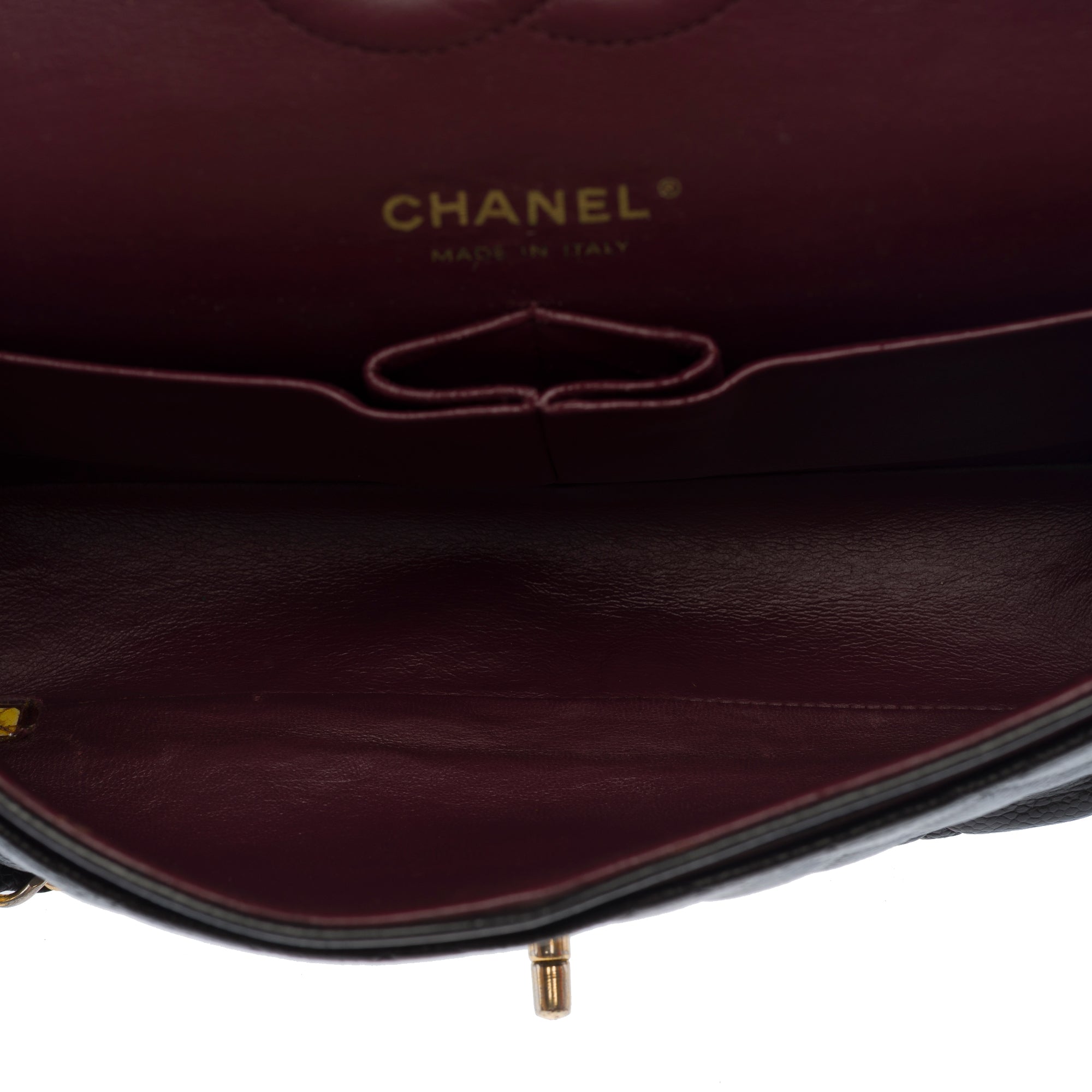 Sac CHANEL Timeless/Classique en Cuir Noir - 103724